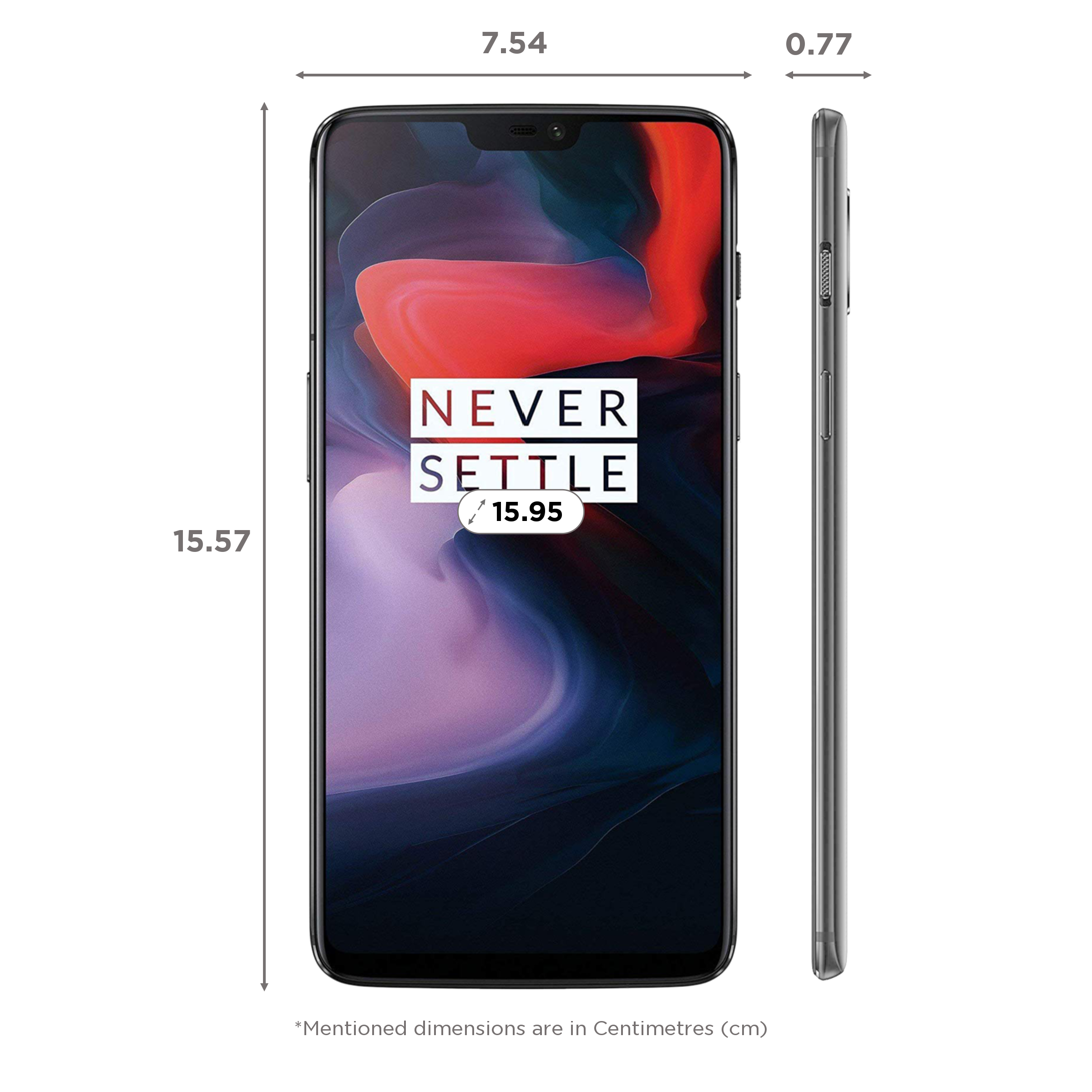 Refurbished OnePlus 6 (6GB RAM, 64GB, Mirror Black) Refurbished OnePlus 6 (6GB RAM, 64GB, Mirror Black)_2