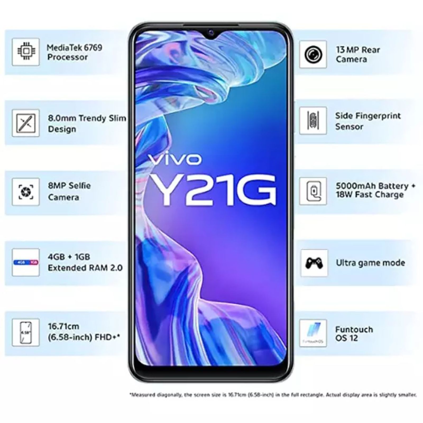 vivo Y21G (4GB RAM, 64GB, Midnight Blue)_9