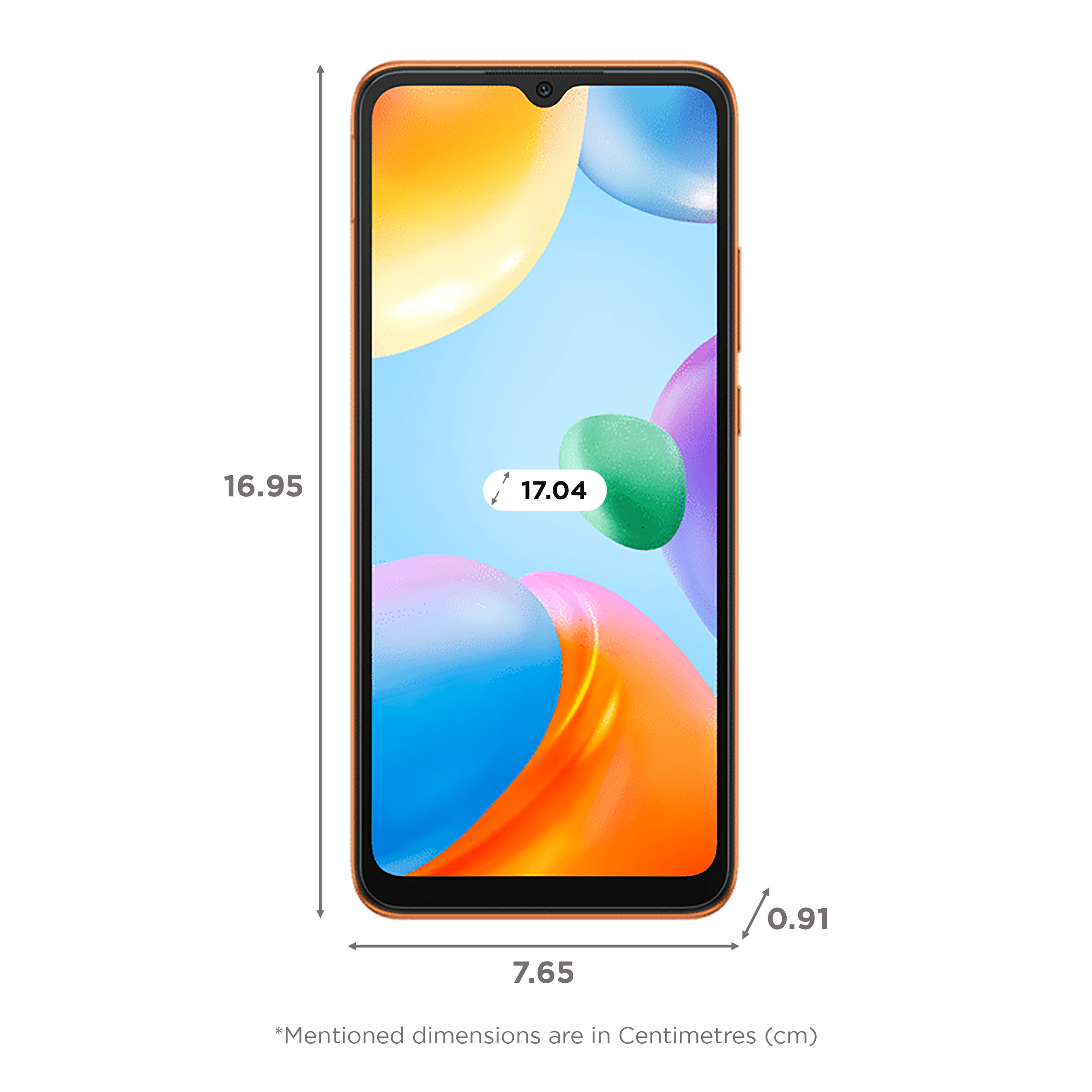 Redmi 10 Power (8GB RAM, 128GB, Sporty Orange)_2