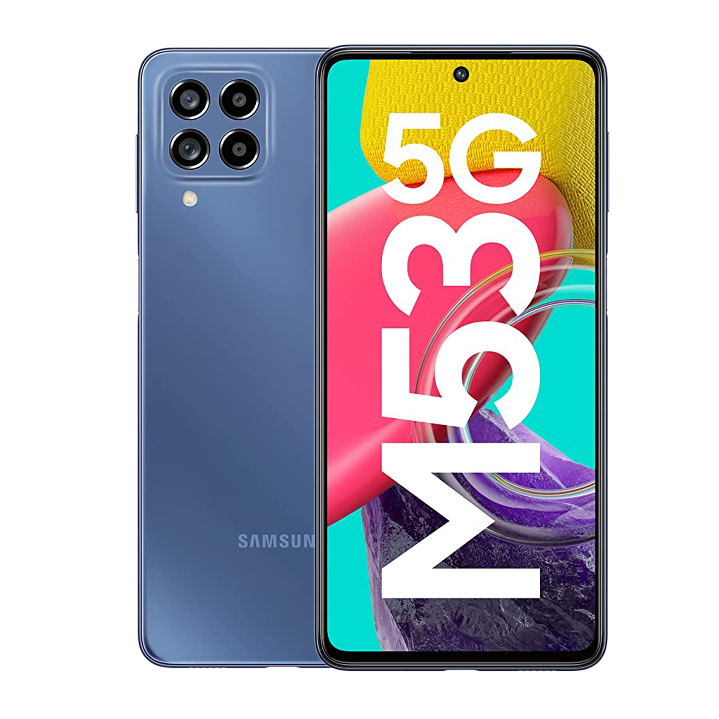 SAMSUNG Galaxy M53 5G (8GB RAM, 128GB, Blue) SAMSUNG Galaxy M53 5G (8GB RAM, 128GB, Blue)_1
