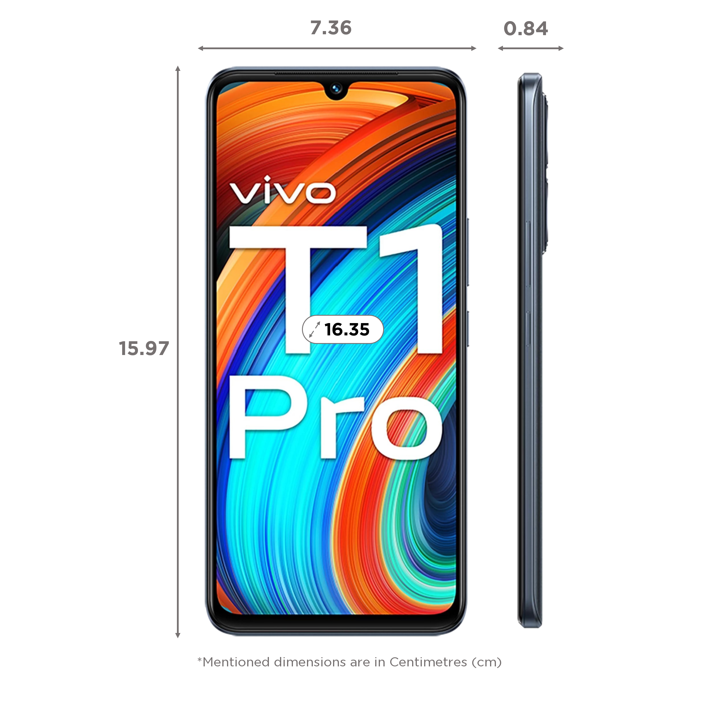 vivo T1 Pro 5G (8GB RAM, 128GB, Turbo Black) vivo T1 Pro 5G (8GB RAM, 128GB, Turbo Black)_2