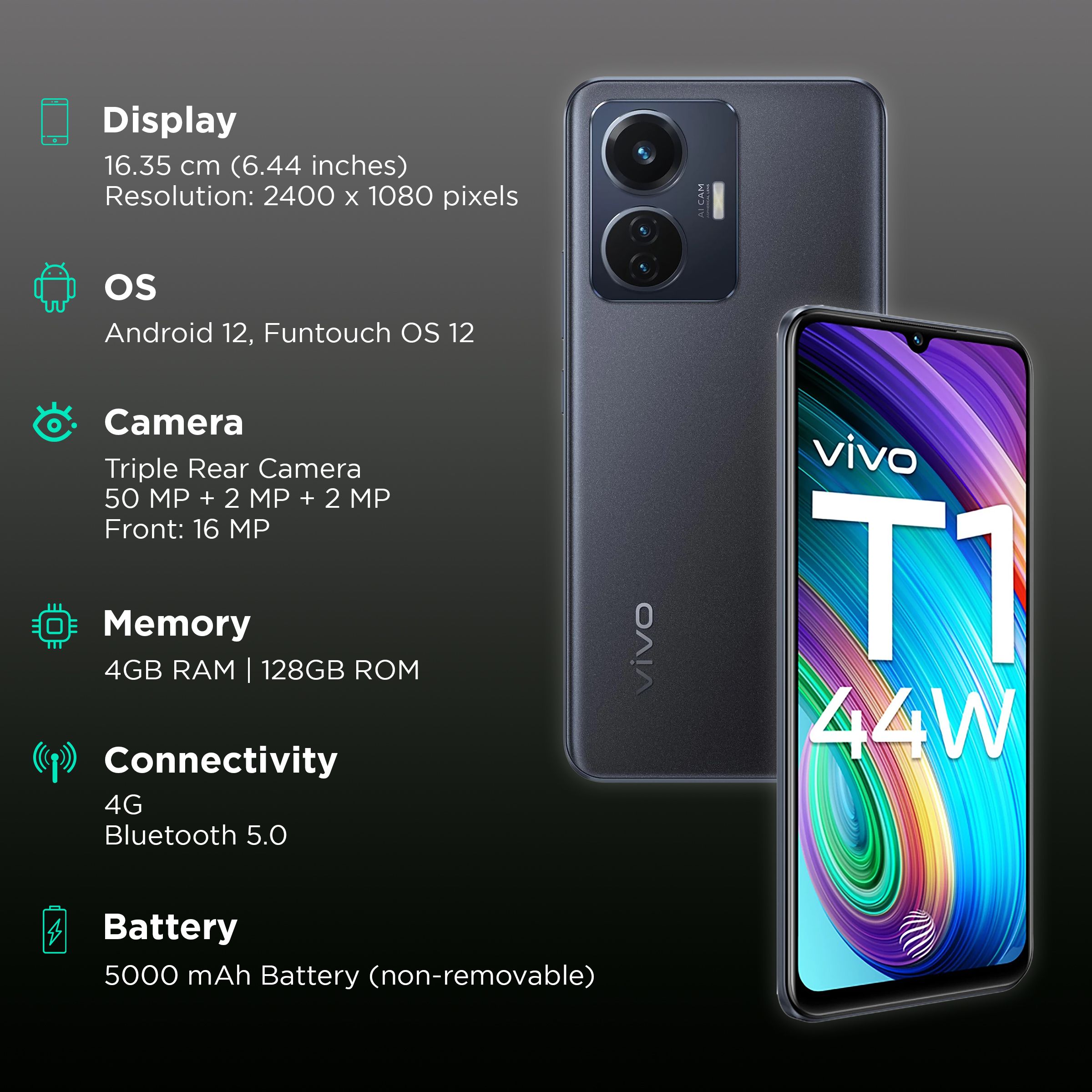 vivo T1 (4GB RAM, 128GB, Midnight Galaxy) vivo T1 (4GB RAM, 128GB, Midnight Galaxy)_3
