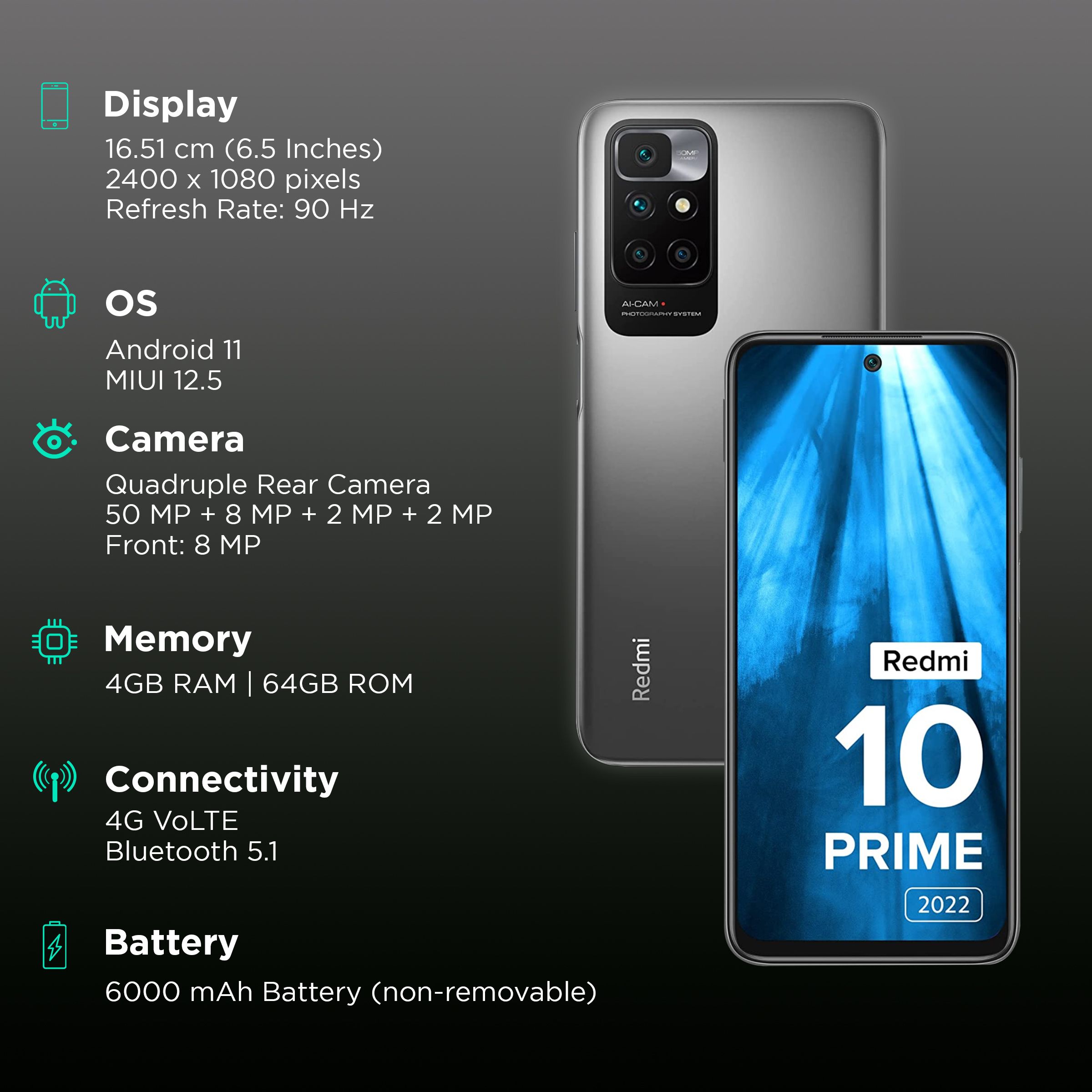 Redmi 10 Prime 2022 (4GB RAM, 64GB, Phantom Black)_3