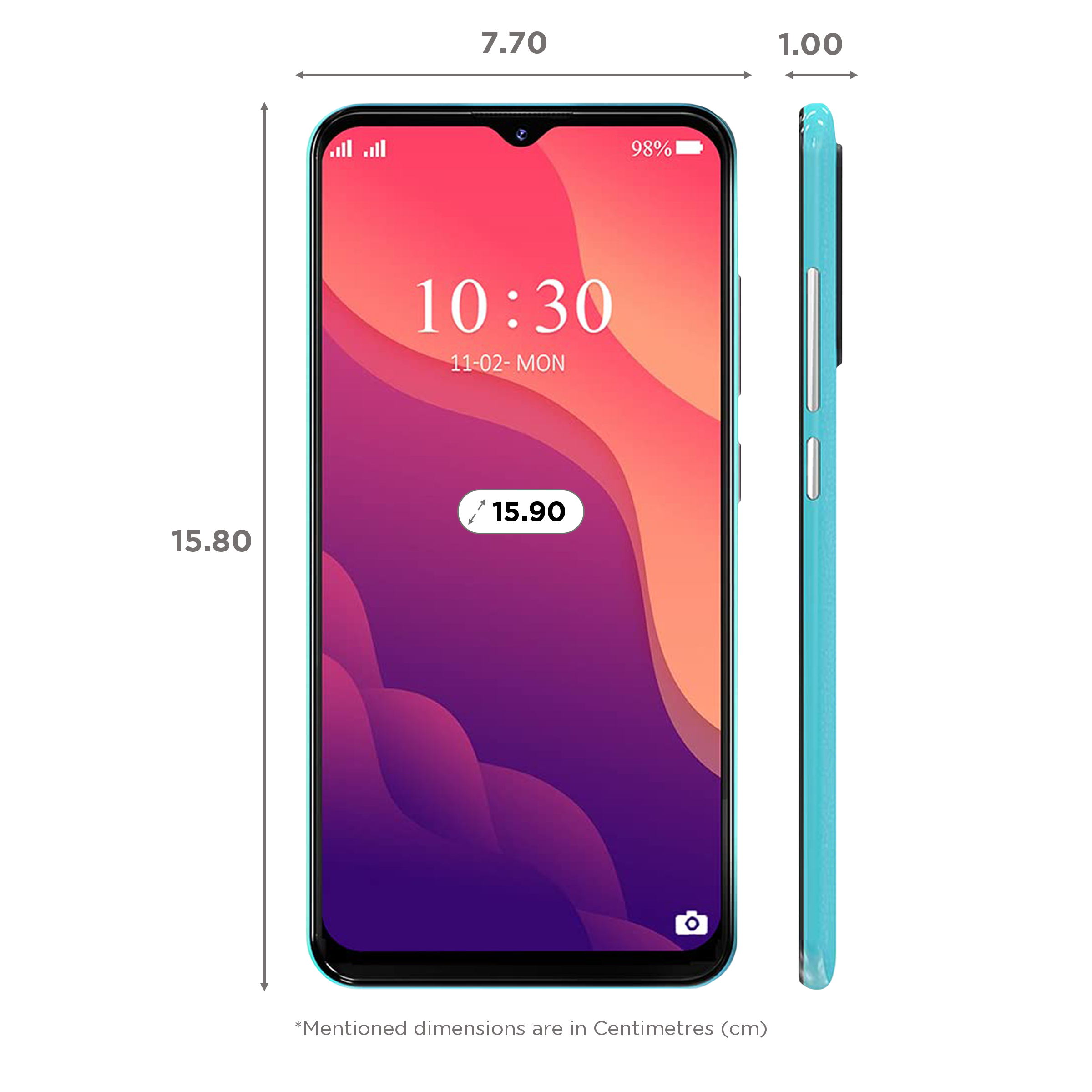 I KALL K525 Pro (4GB RAM, 64GB, Sky Blue) I KALL K525 Pro (4GB RAM, 64GB, Sky Blue)_2