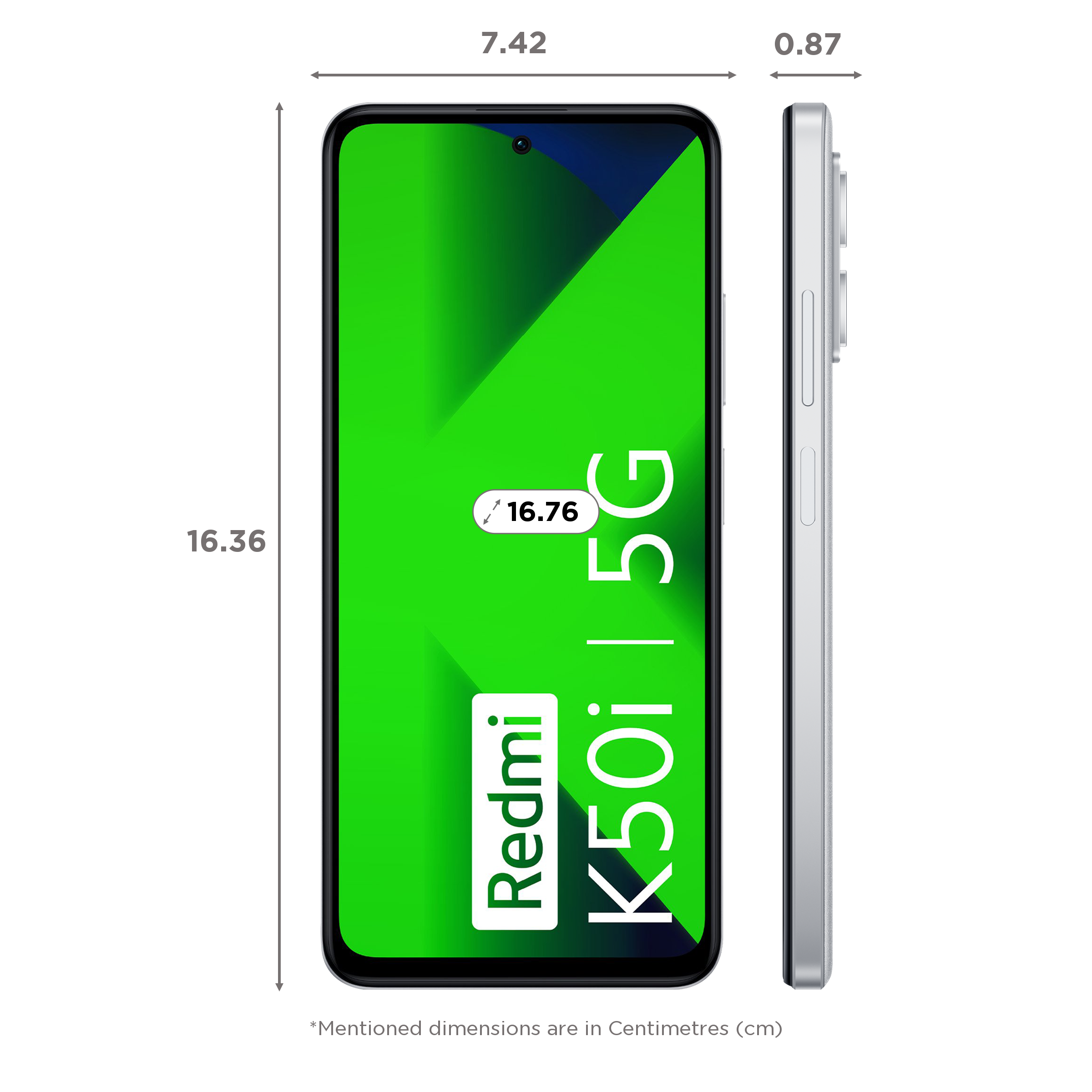 Redmi K50i 5G (8GB RAM, 256GB, Quick Silver) Redmi K50i 5G (8GB RAM, 256GB, Quick Silver)_2
