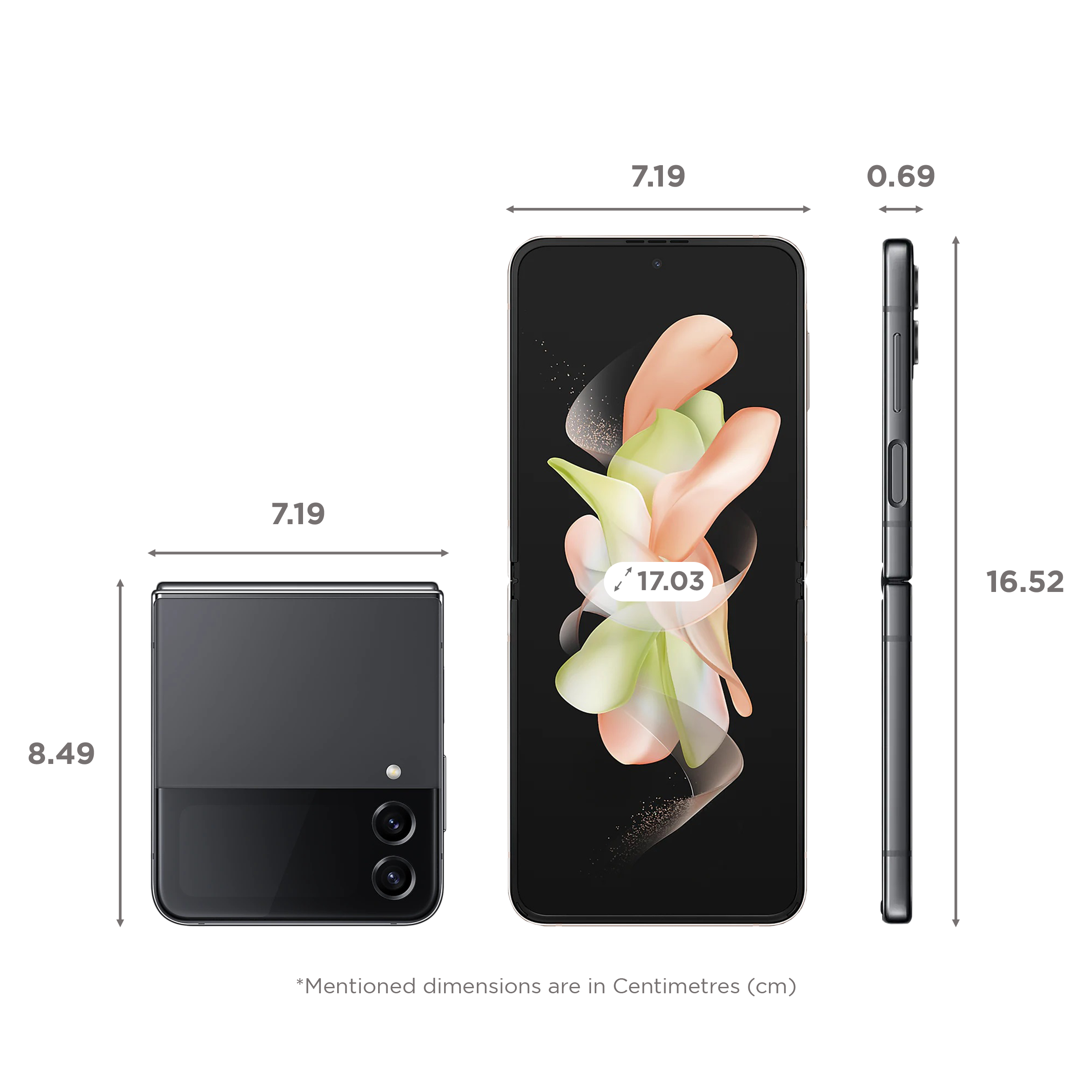 SAMSUNG Galaxy Z Flip4 5G (8GB RAM, 256GB, Graphite)_2