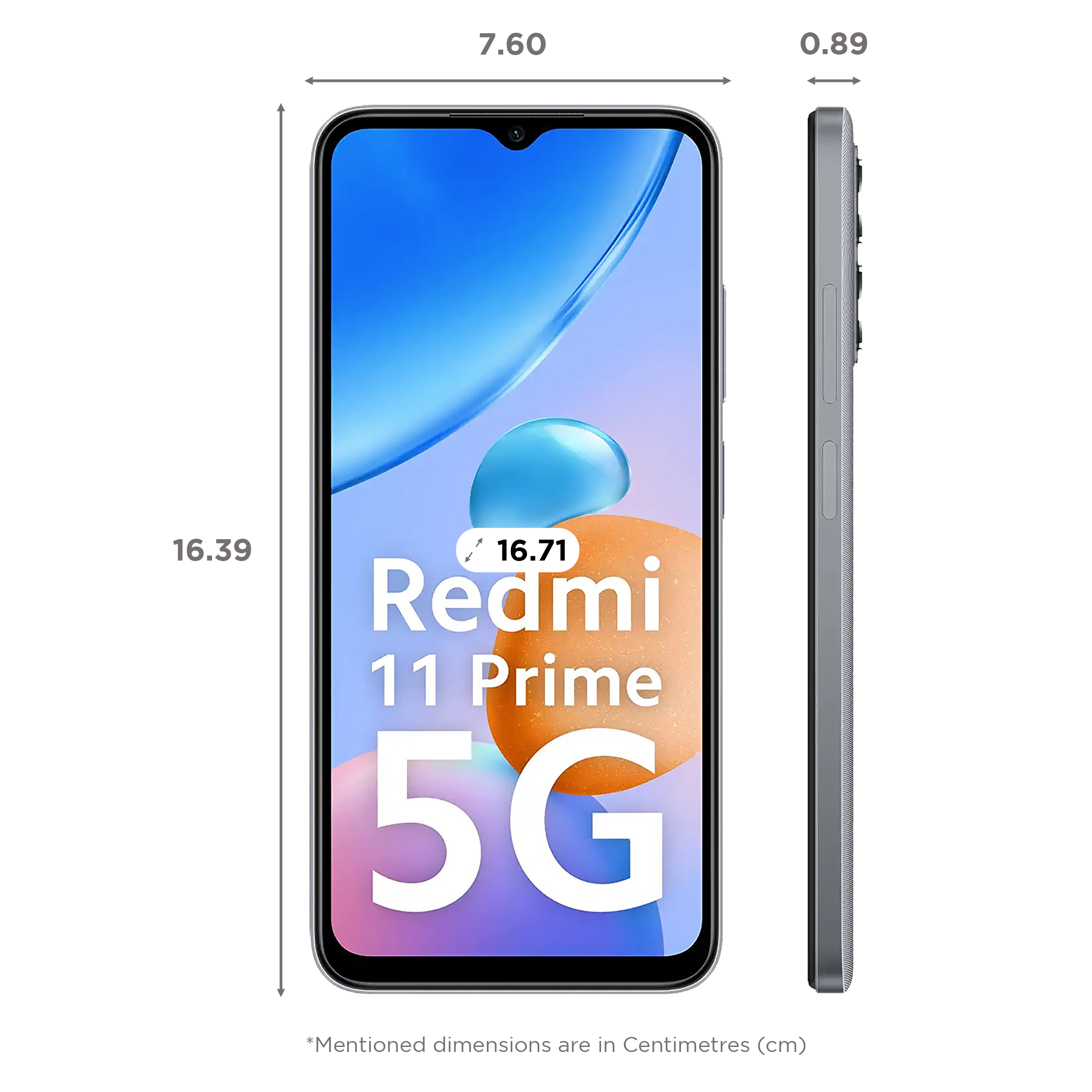 Redmi 11 Prime 5G (4GB RAM, 64GB, Chrome Silver) Redmi 11 Prime 5G (4GB RAM, 64GB, Chrome Silver)_2