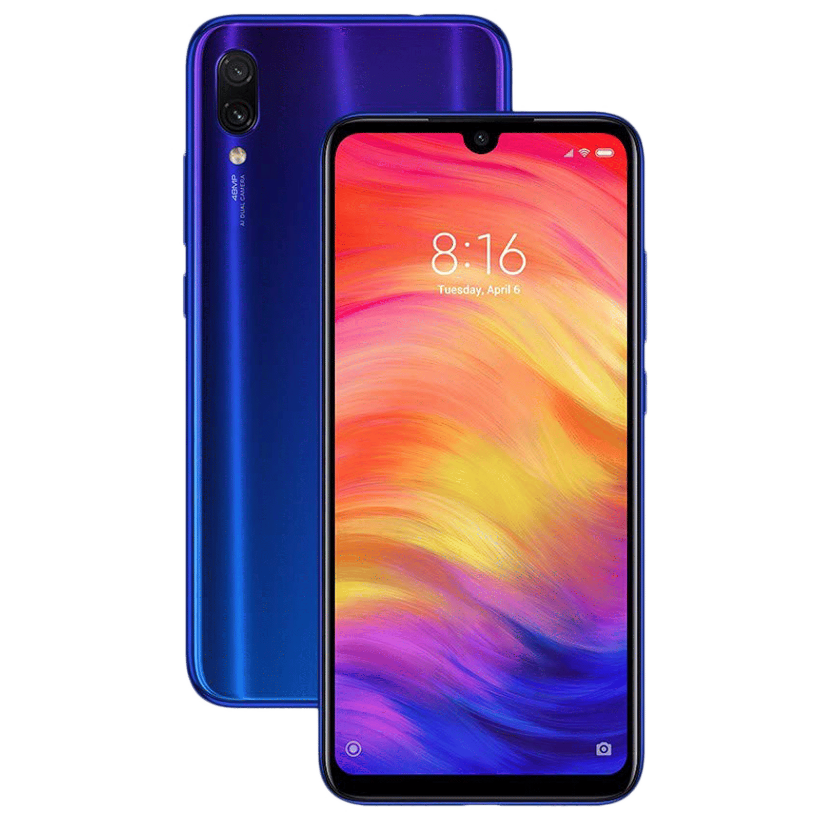 Refurbished Redmi Note 7 Pro (6GB RAM, 128GB ROM, Neptune Blue)_7