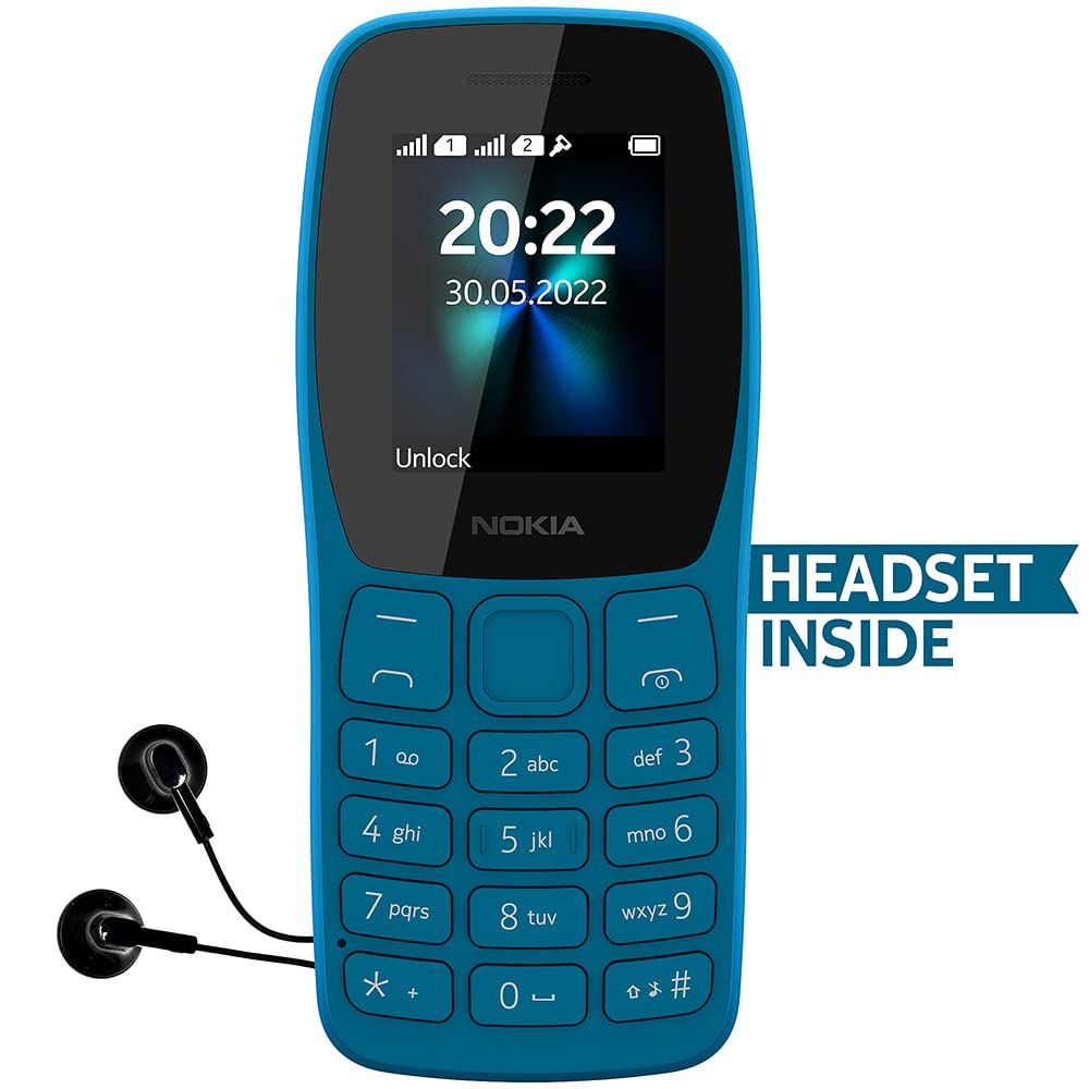 NOKIA 110 (4MB, Dual SIM, Rear Camera, Cyan)_10