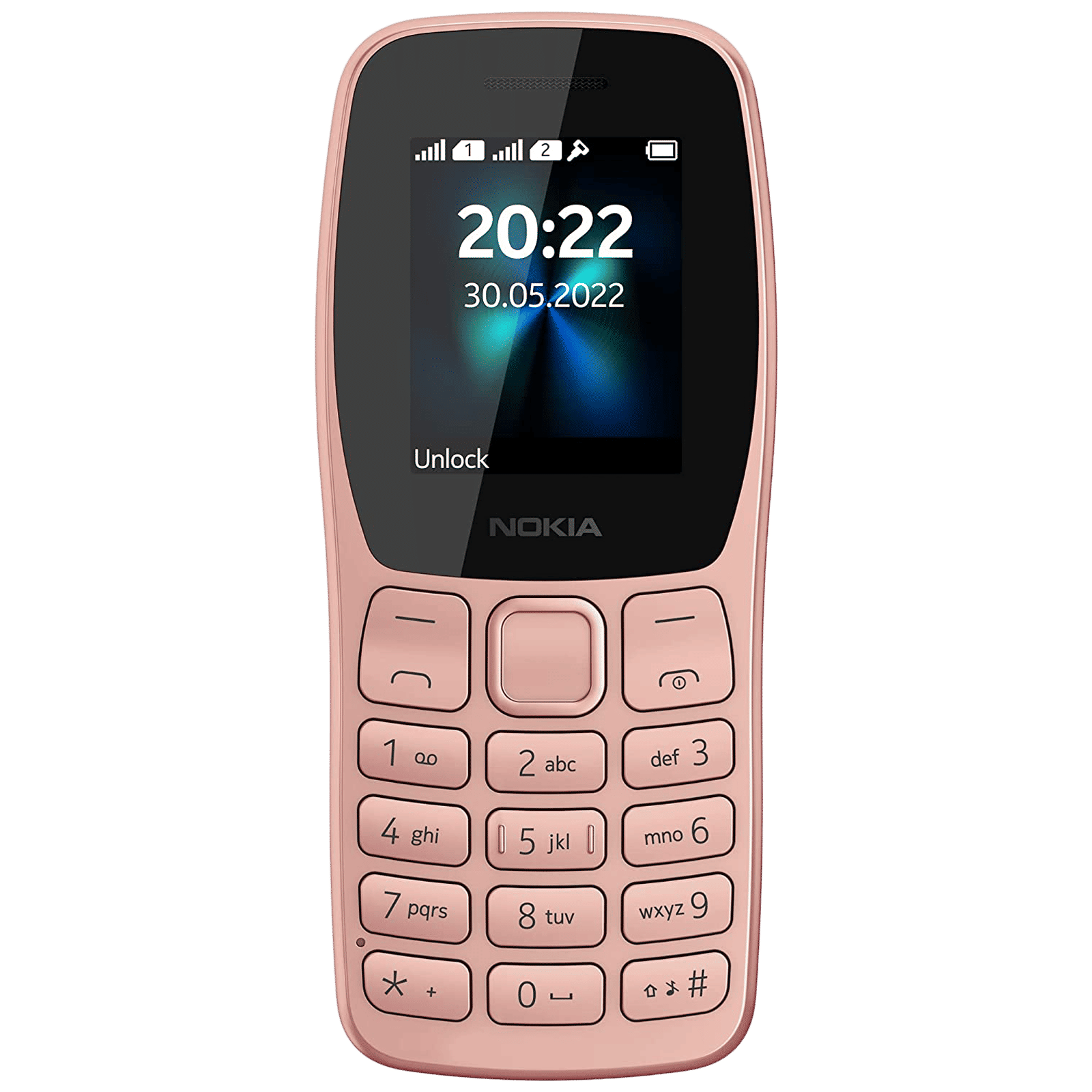 NOKIA 110 (4MB, Dual SIM, Rear Camera, Rose Gold)_8