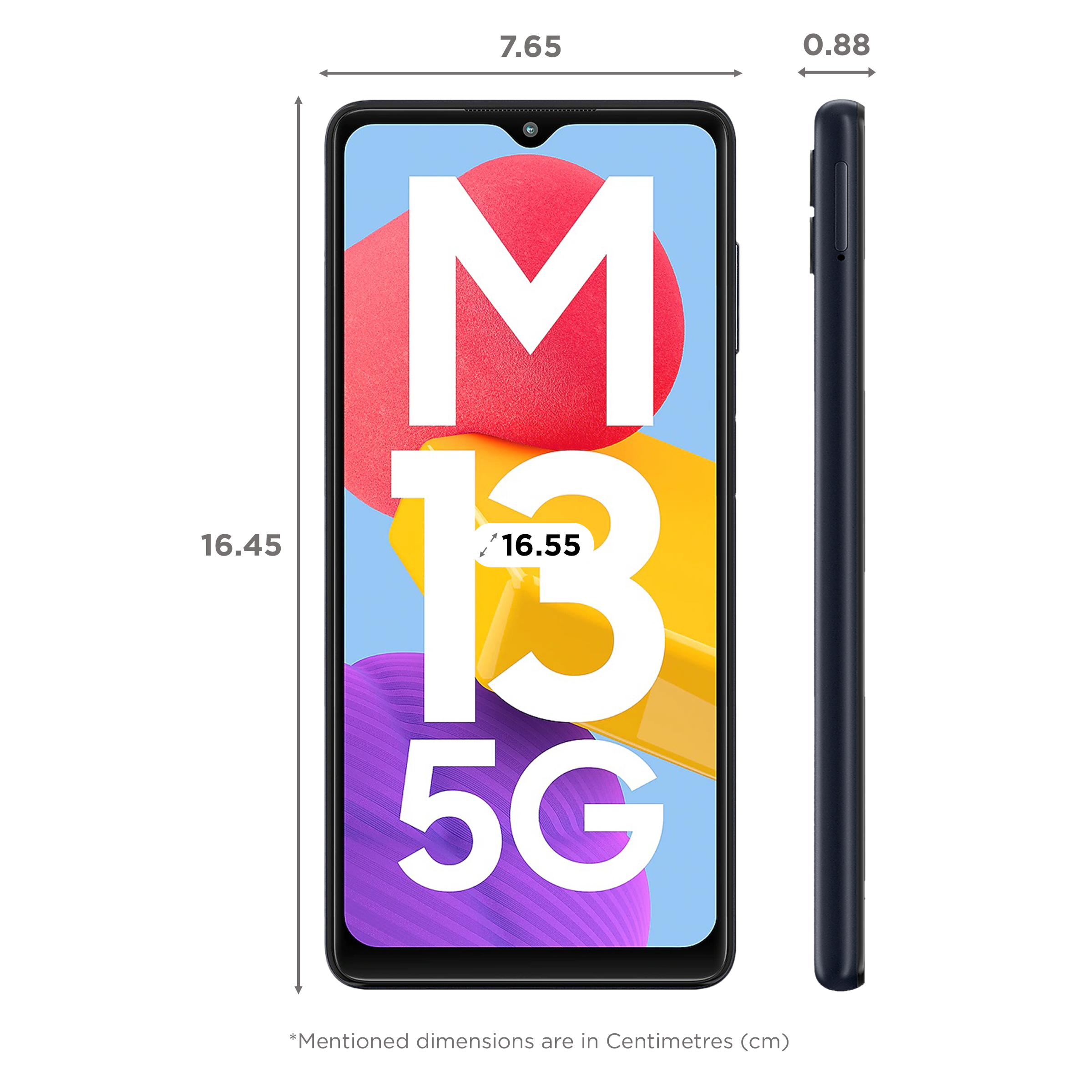 SAMSUNG Galaxy M13 5G (6GB RAM, 128GB, Midnight Blue)_2