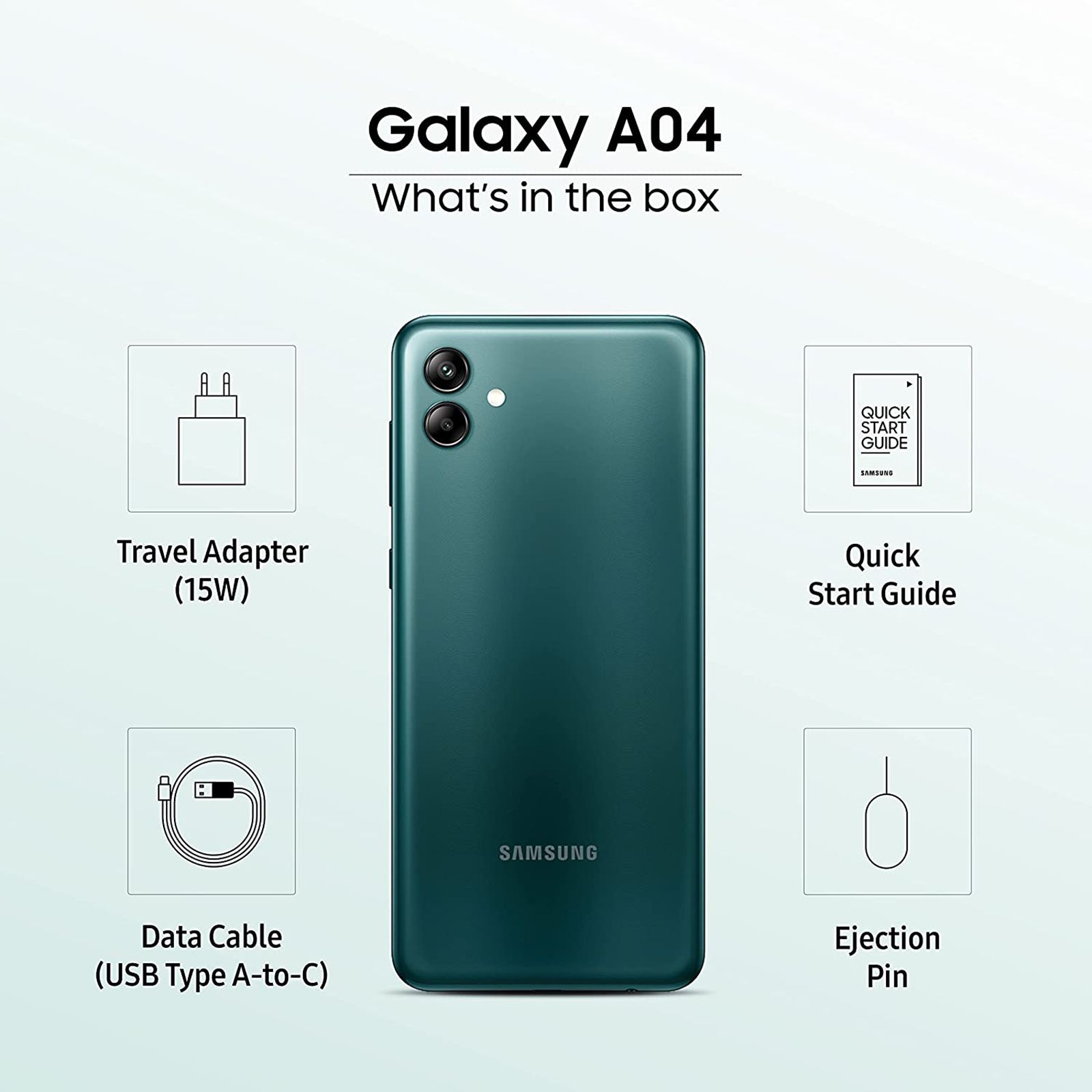 SAMSUNG Galaxy A04 (4GB RAM, 128GB, Green)_12