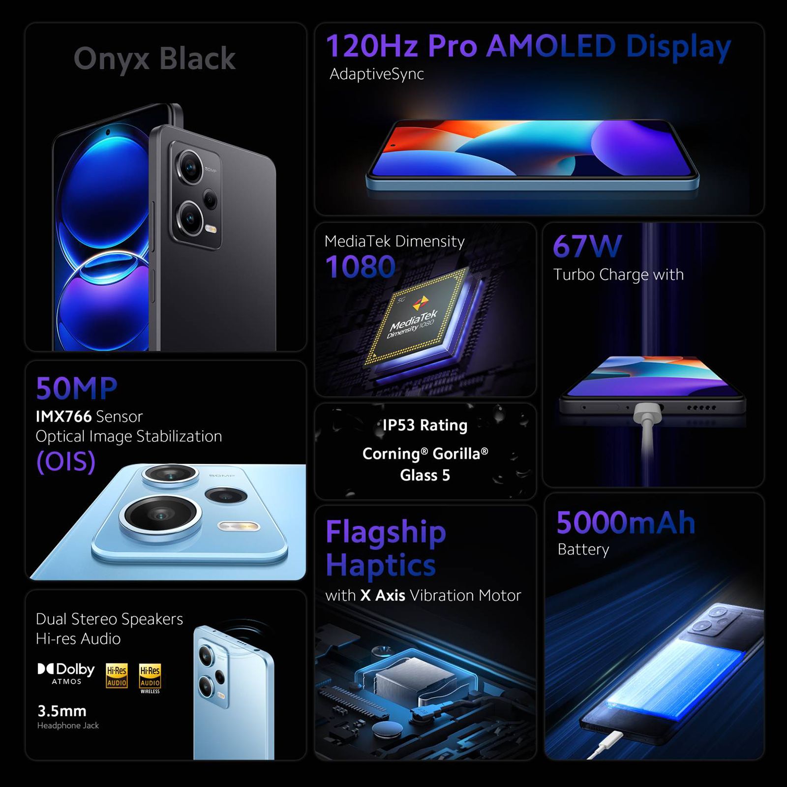 Redmi Note 12 Pro 5G (6GB RAM, 128GB, Onyx Black)_9