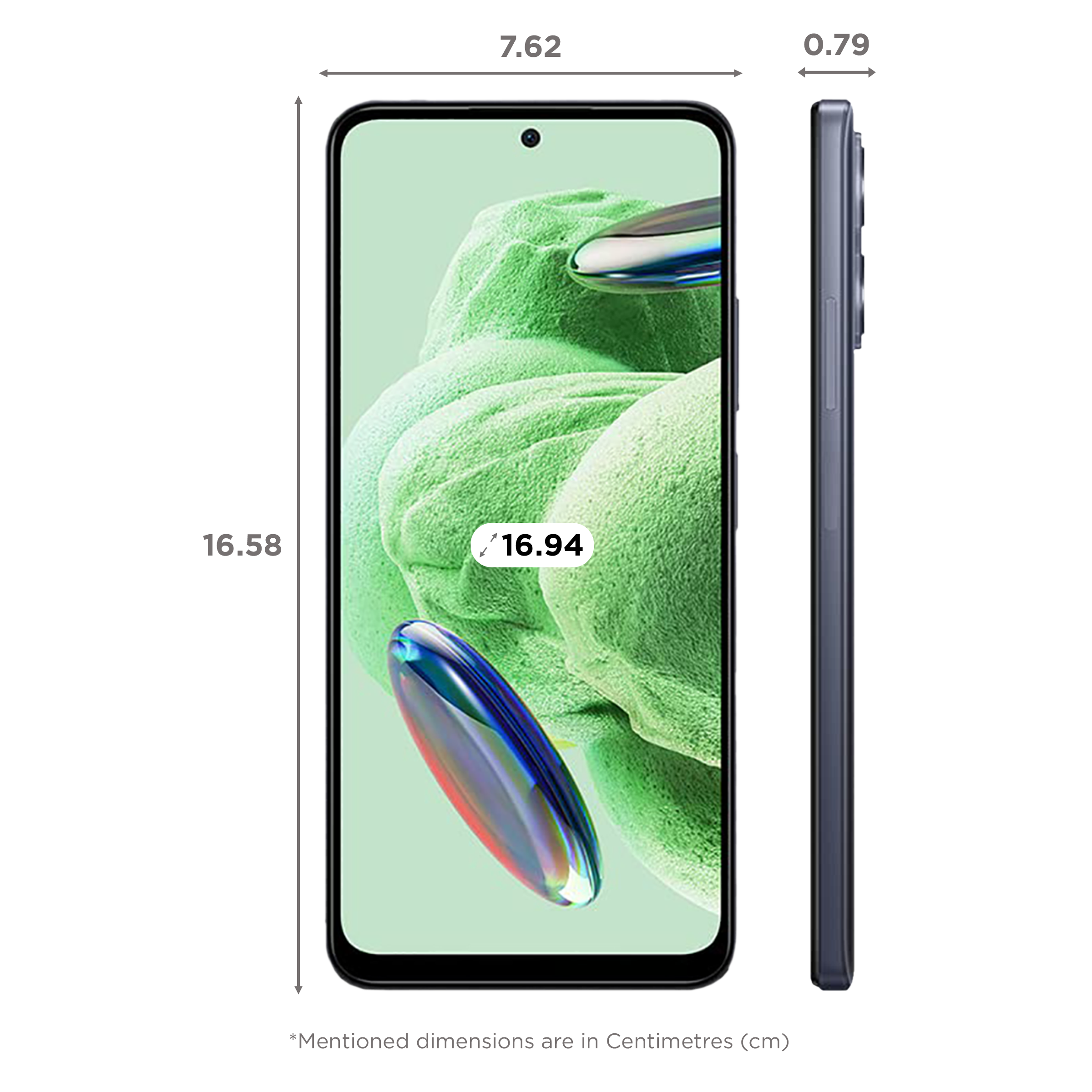Redmi Note 12 5G (6GB RAM, 128GB, Matte Black) Redmi Note 12 5G (6GB RAM, 128GB, Matte Black)_2