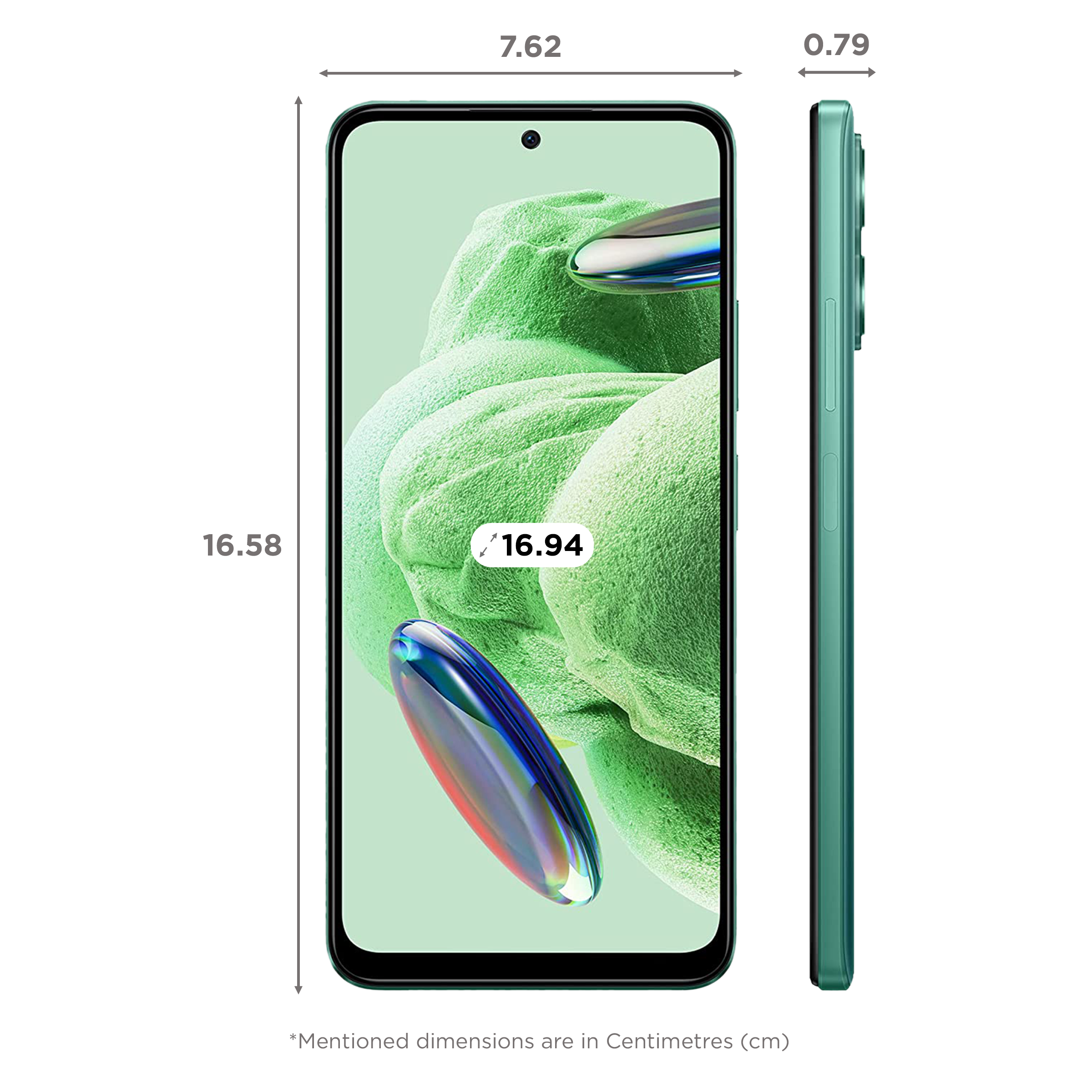 Redmi Note 12 5G (6GB RAM, 128GB, Frosted Green) Redmi Note 12 5G (6GB RAM, 128GB, Frosted Green)_2