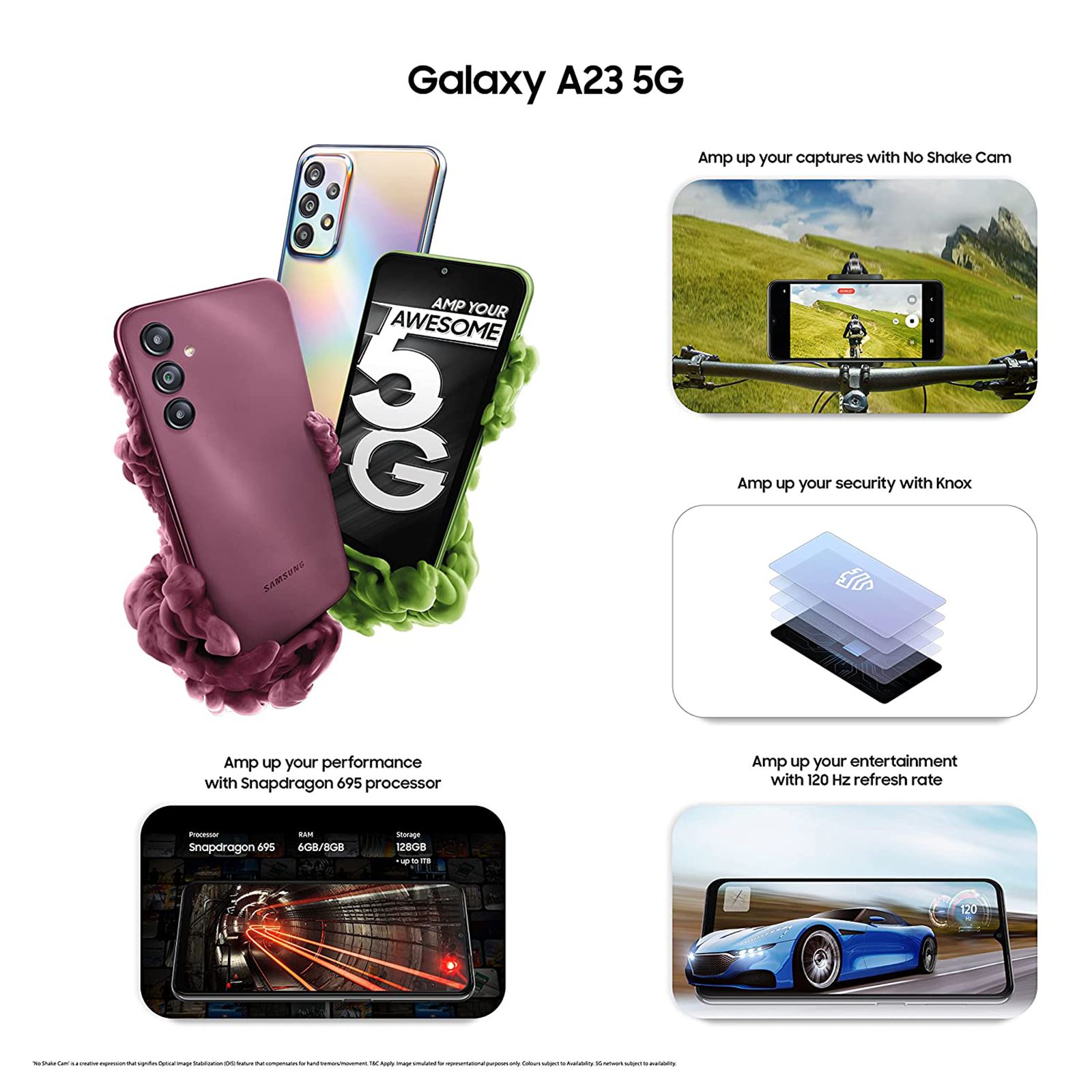 SAMSUNG Galaxy A23 5G (6GB RAM, 128GB, Light Blue) SAMSUNG Galaxy A23 5G (6GB RAM, 128GB, Light Blue)_7