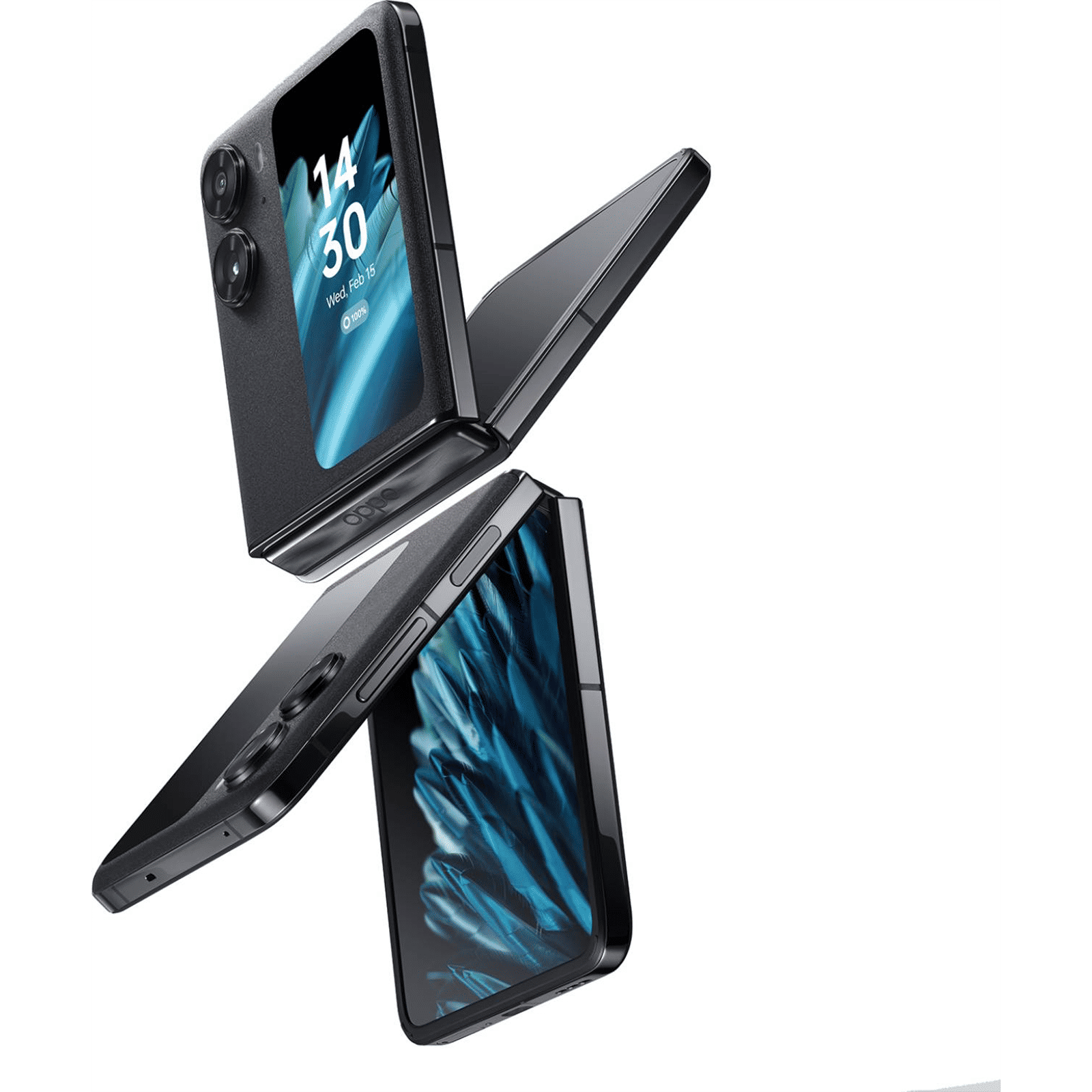 oppo Find N2 Flip 5G (8GB RAM, 256GB, Astral Black) | With 44W SUPERVOO Flash Charger_12
