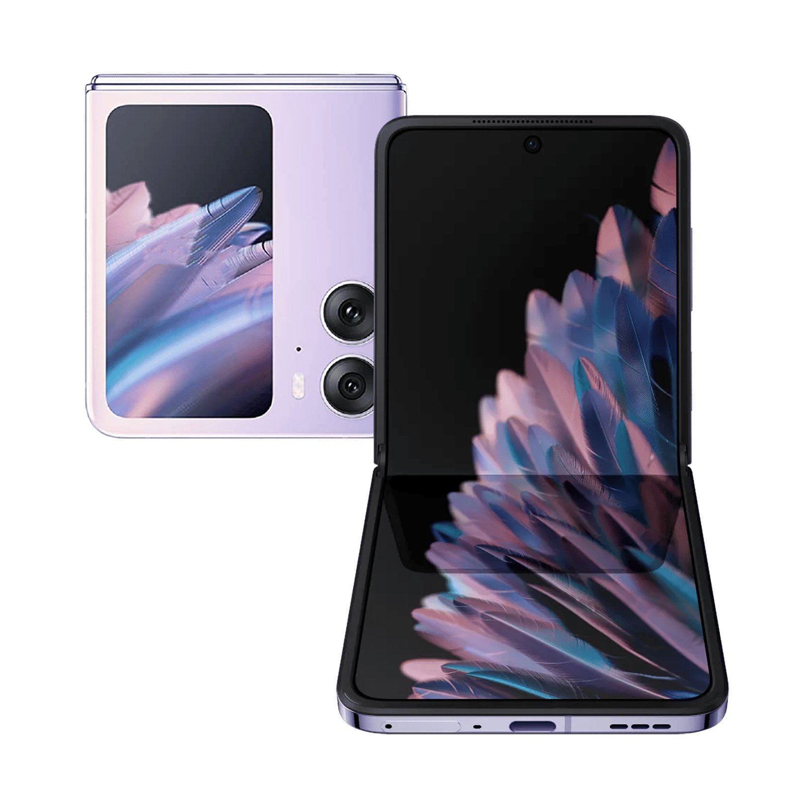 oppo Find N2 Flip 5G (8GB RAM, 256GB, Moonlit Purple) | With 44W SUPERVOO Flash Charger oppo Find N2 Flip 5G (8GB RAM, 256GB, Moonlit Purple) | With 44W SUPERVOO Flash Charger_1