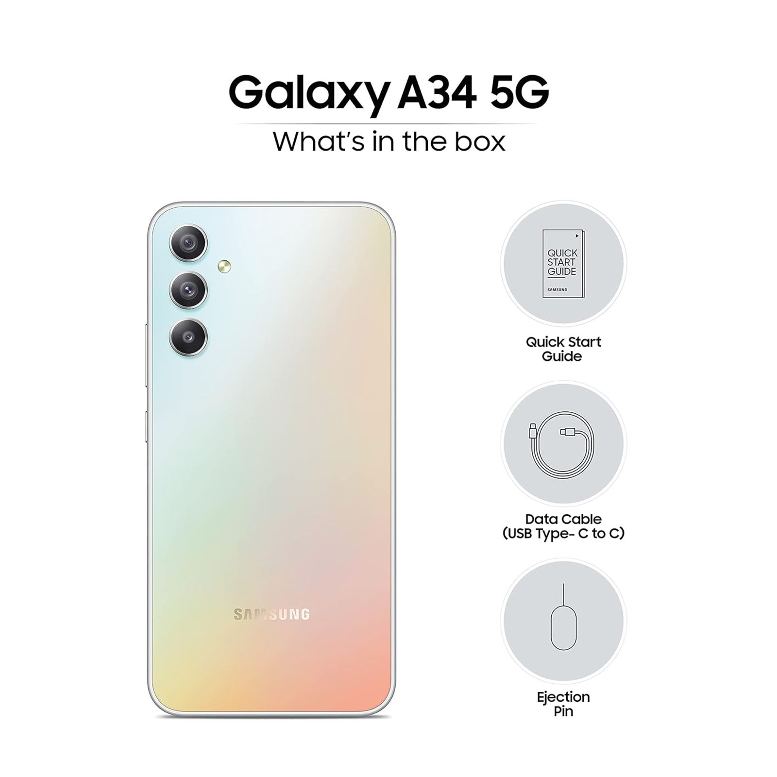 SAMSUNG Galaxy A34 5G (6GB RAM, 128GB, Awesome Silver) SAMSUNG Galaxy A34 5G (6GB RAM, 128GB, Awesome Silver)_10