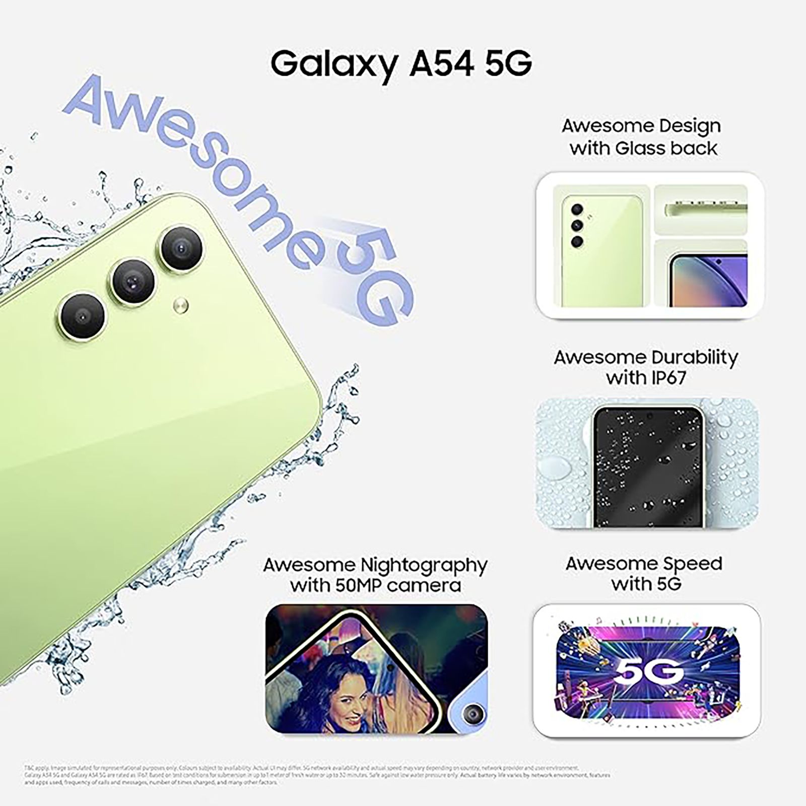 SAMSUNG Galaxy A54 5G (8GB RAM, 128GB, Awesome Violet) SAMSUNG Galaxy A54 5G (8GB RAM, 128GB, Awesome Violet)_10