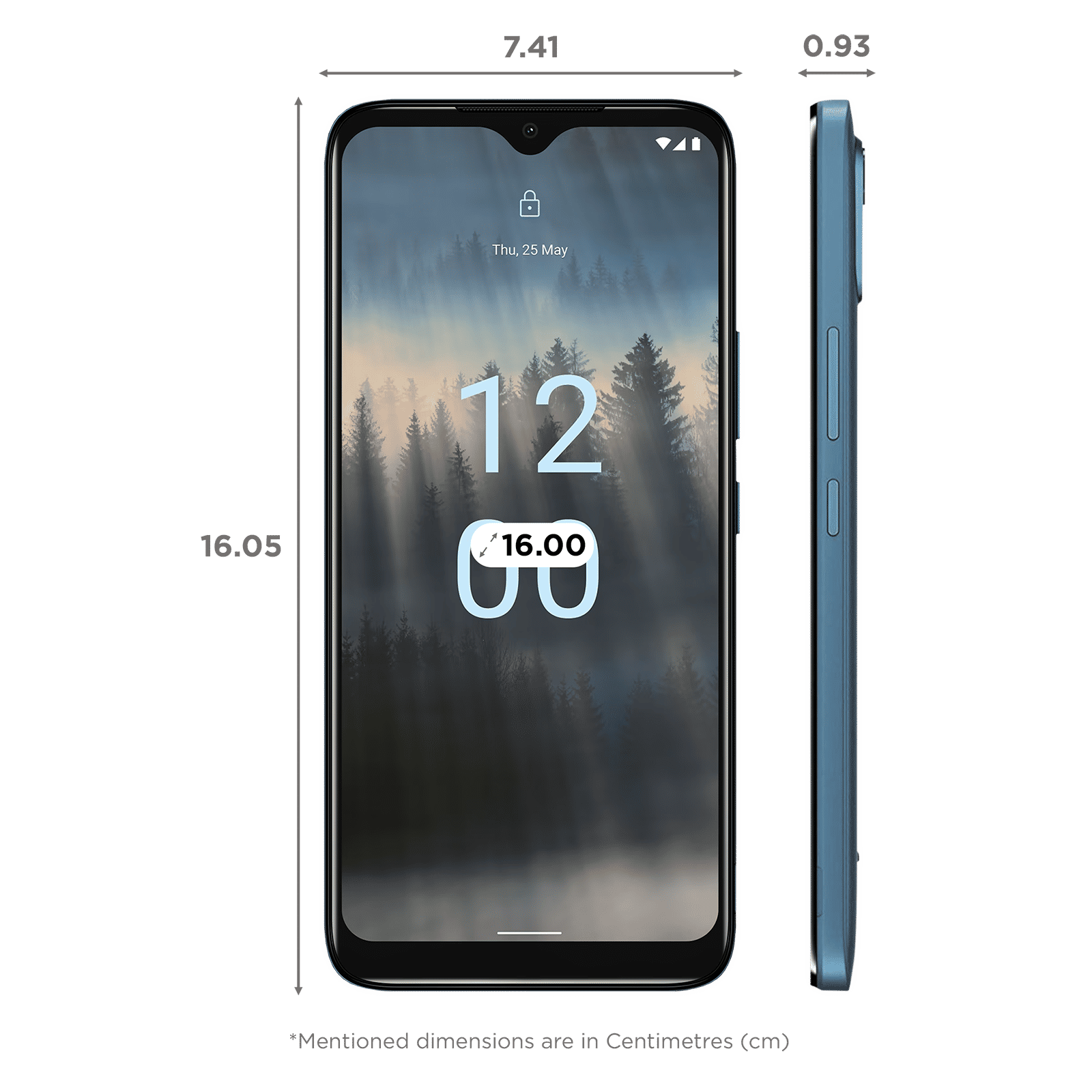 NOKIA C12 Pro (3GB RAM, 64GB, Dark Cyan)_2