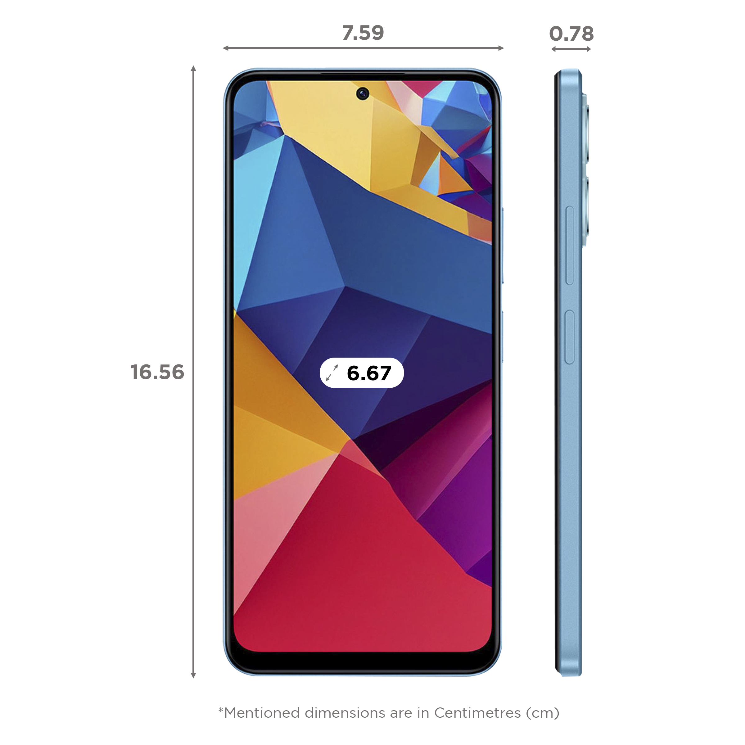 Redmi Note 12 (6GB RAM, 128GB, Ice Blue) Redmi Note 12 (6GB RAM, 128GB, Ice Blue)_2