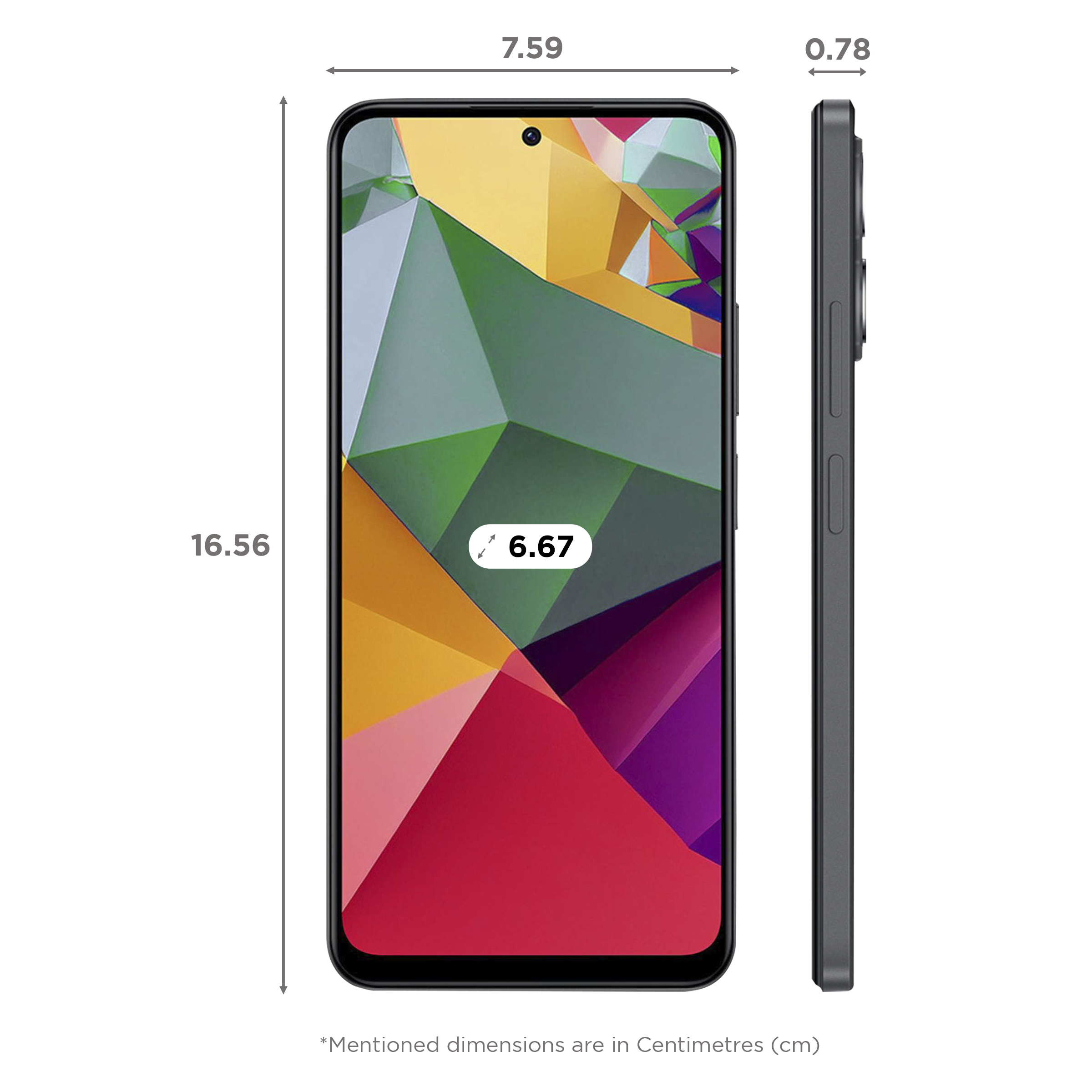 Redmi Note 12 (6GB RAM, 128GB, Lunar Black) Redmi Note 12 (6GB RAM, 128GB, Lunar Black)_2