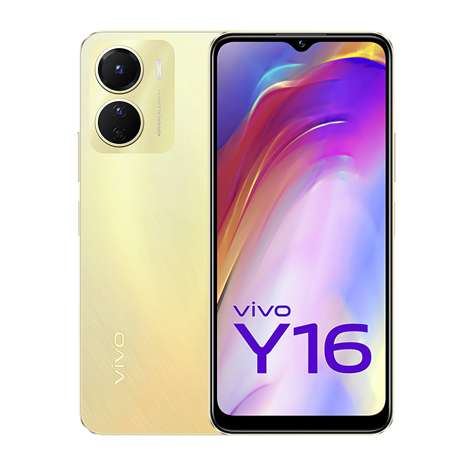 vivo Y16 (4GB RAM, 128GB, Drizzling Gold) vivo Y16 (4GB RAM, 128GB, Drizzling Gold)_1