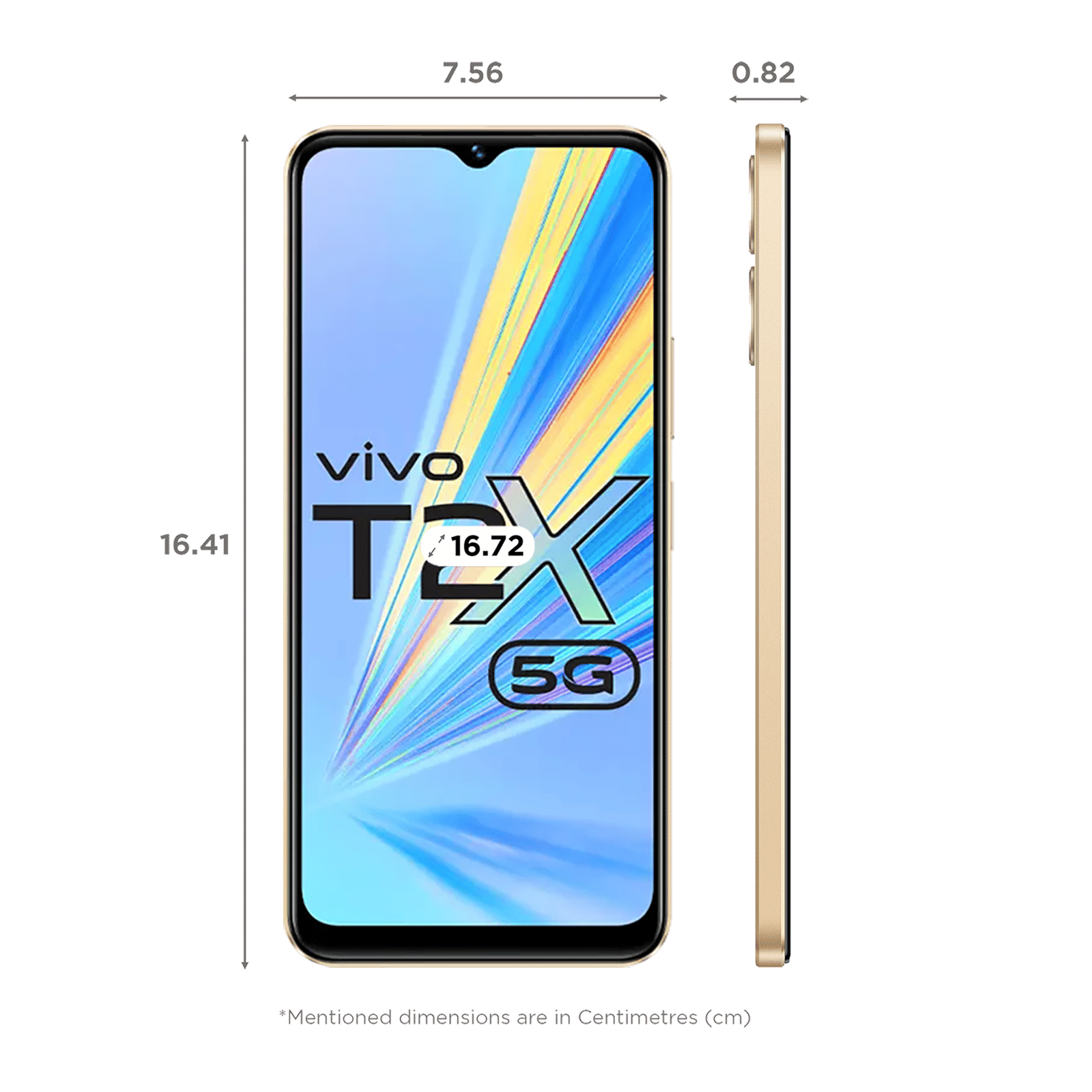 vivo T2x 5G (6GB RAM, 128GB, Aurora Gold) vivo T2x 5G (6GB RAM, 128GB, Aurora Gold)_2
