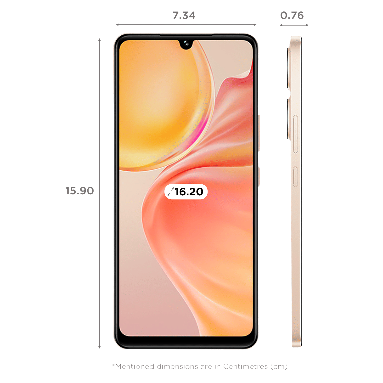 vivo Y100A 5G (8GB RAM, 256GB, Twilight Gold)_2