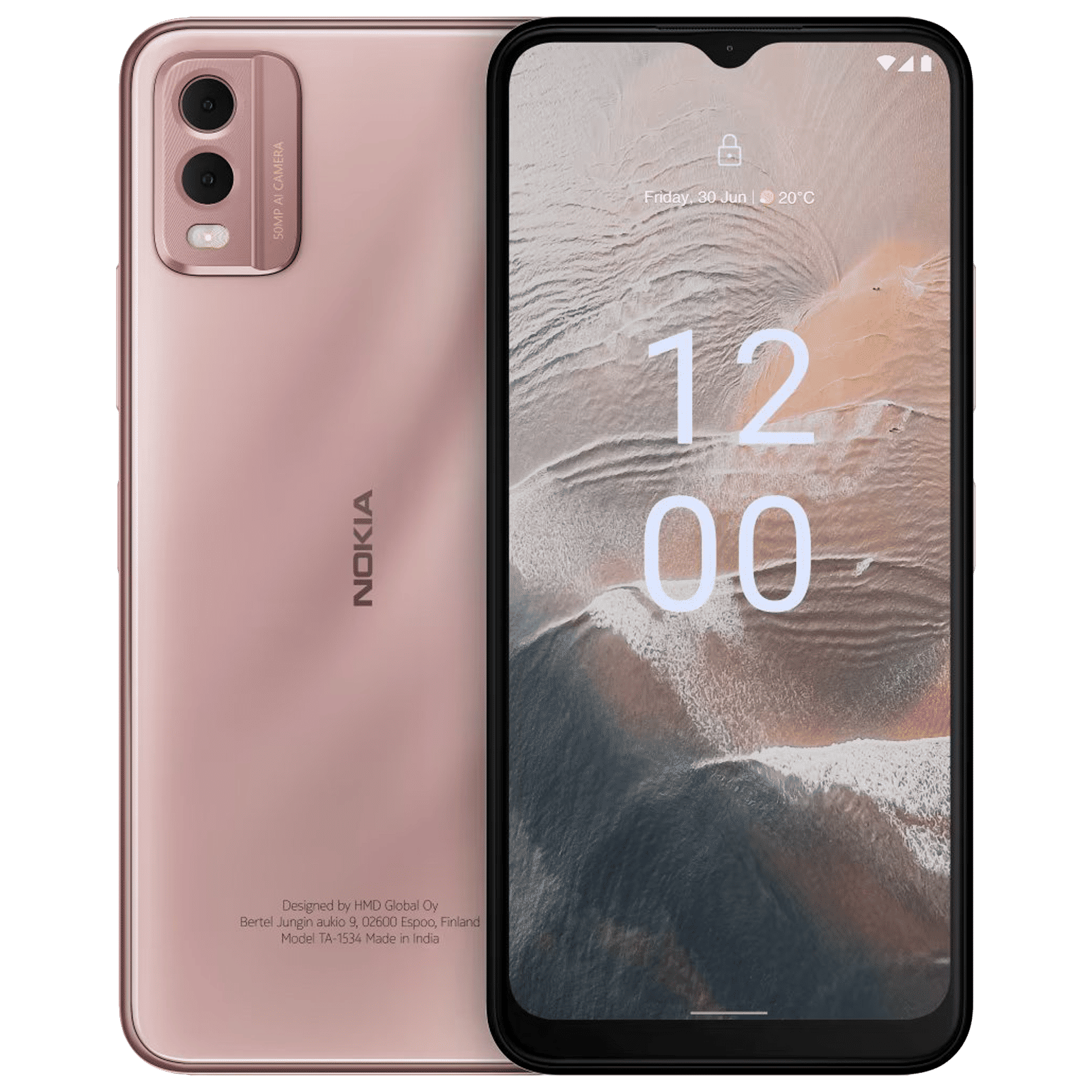 NOKIA C32 (4GB RAM, 128GB, Beach Pink) NOKIA C32 (4GB RAM, 128GB, Beach Pink)_1
