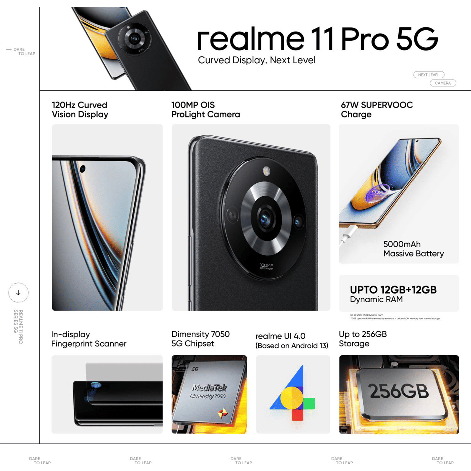 realme 11 Pro 5G (12GB RAM, 256GB, Astral Black)_8