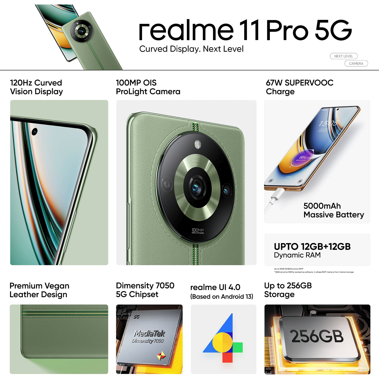 realme 11 Pro 5G (8GB RAM, 128GB, Oasis Green)_8