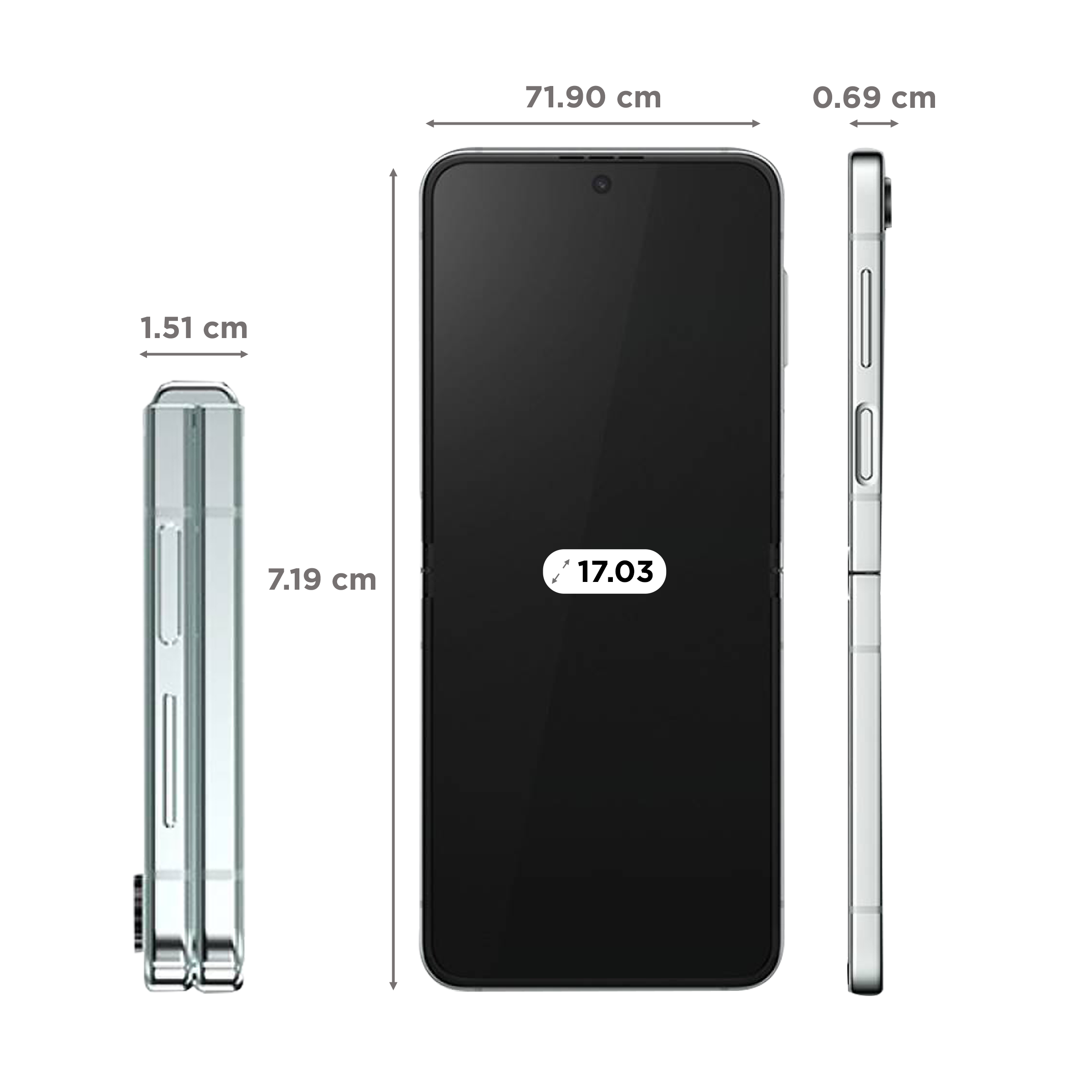 SAMSUNG Galaxy Z Flip5 5G (8GB RAM, 512GB, Cream) SAMSUNG Galaxy Z Flip5 5G (8GB RAM, 512GB, Cream)_2