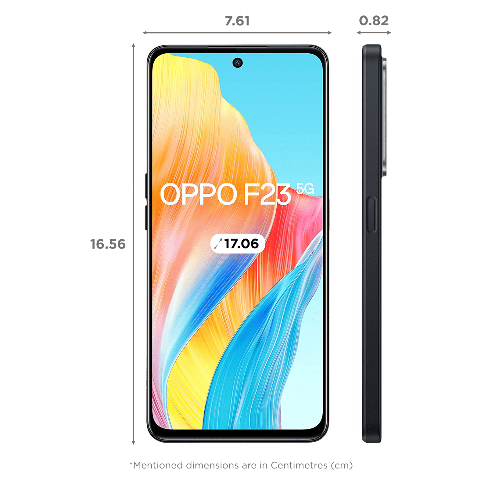 oppo F23 5G (8GB RAM, 128GB, Cool Black)_2