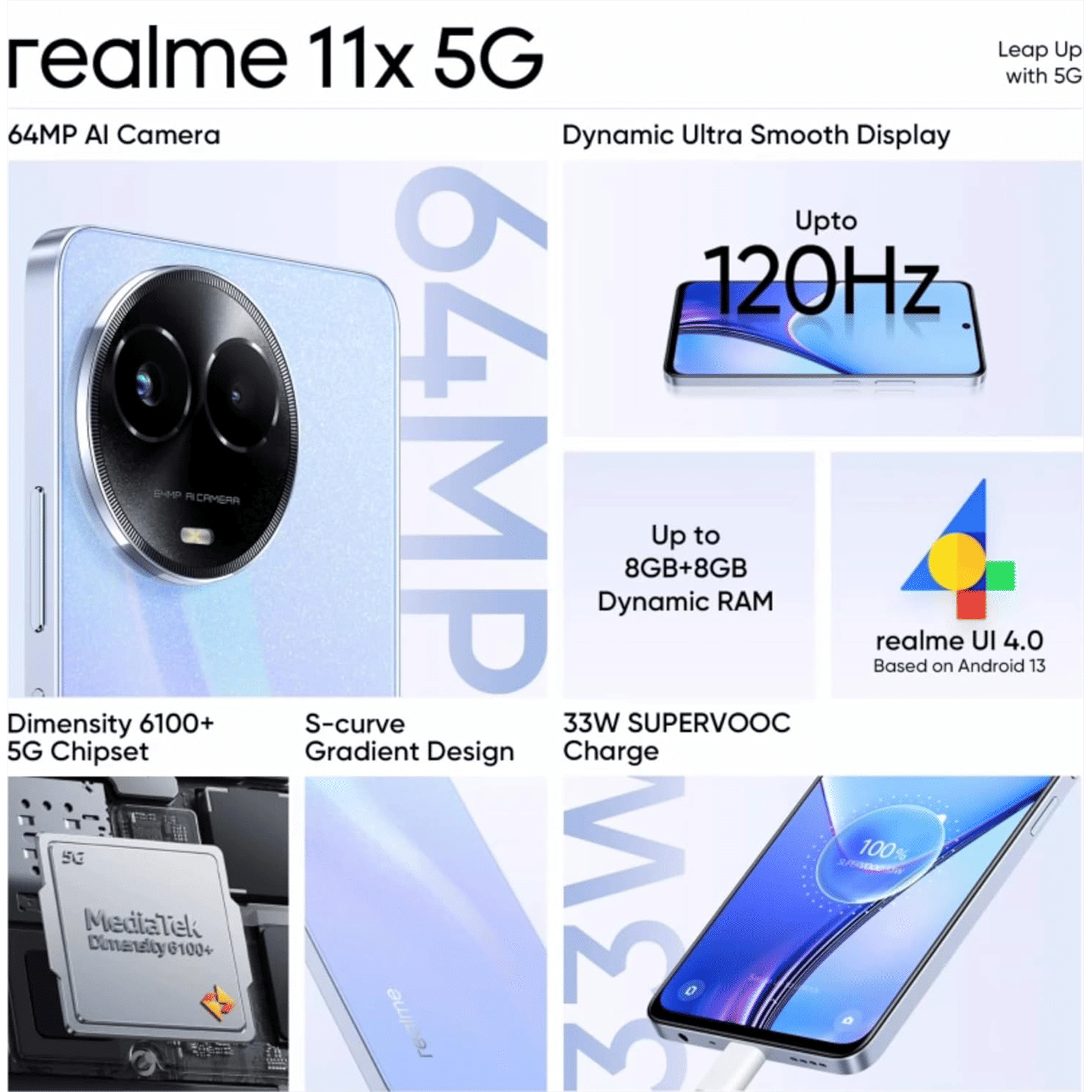 realme 11x 5G (8GB RAM, 128GB, Purple Dawn) realme 11x 5G (8GB RAM, 128GB, Purple Dawn)_9