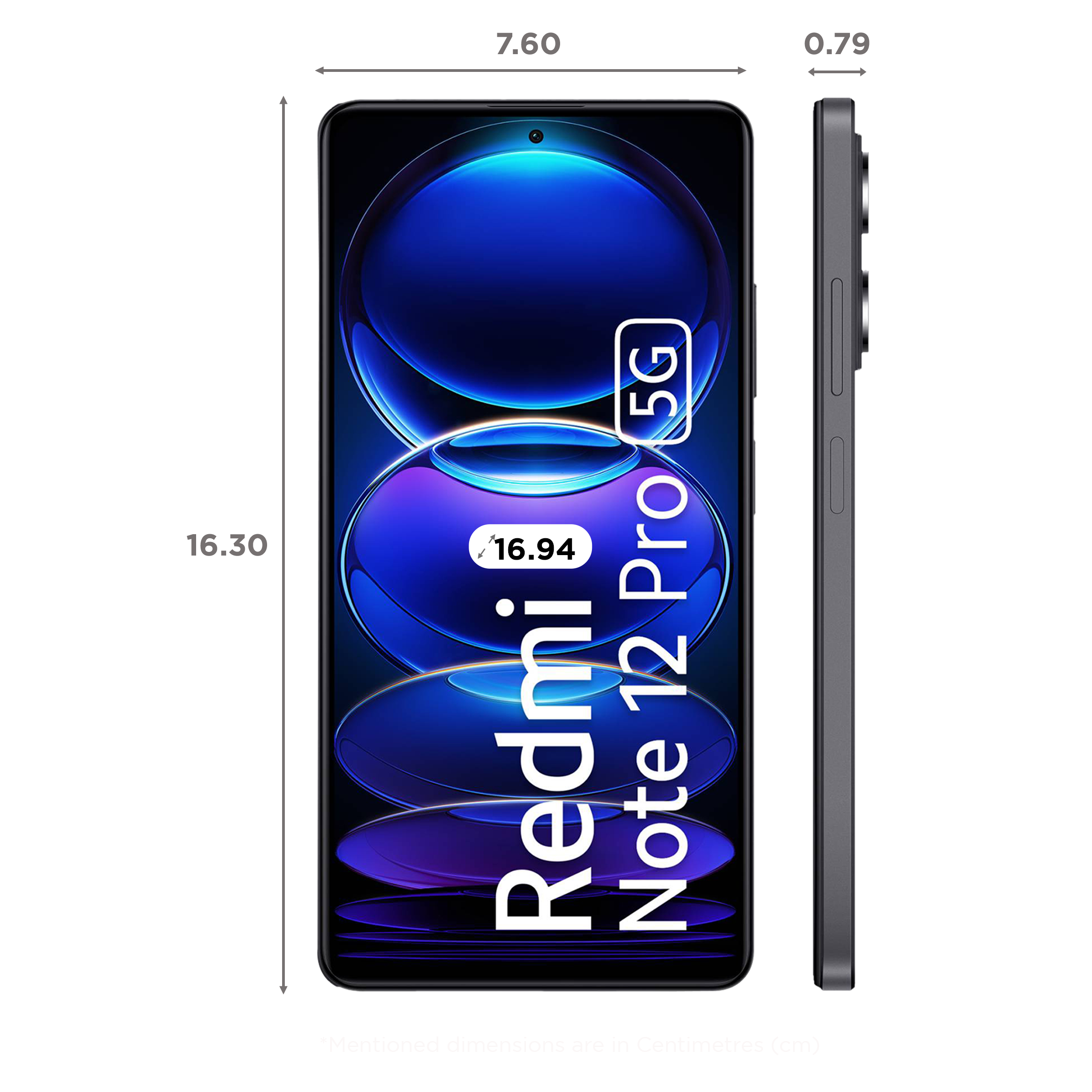 Redmi Note 12 Pro 5G (12GB RAM, 256GB, Onyx Black) Redmi Note 12 Pro 5G (12GB RAM, 256GB, Onyx Black)_2