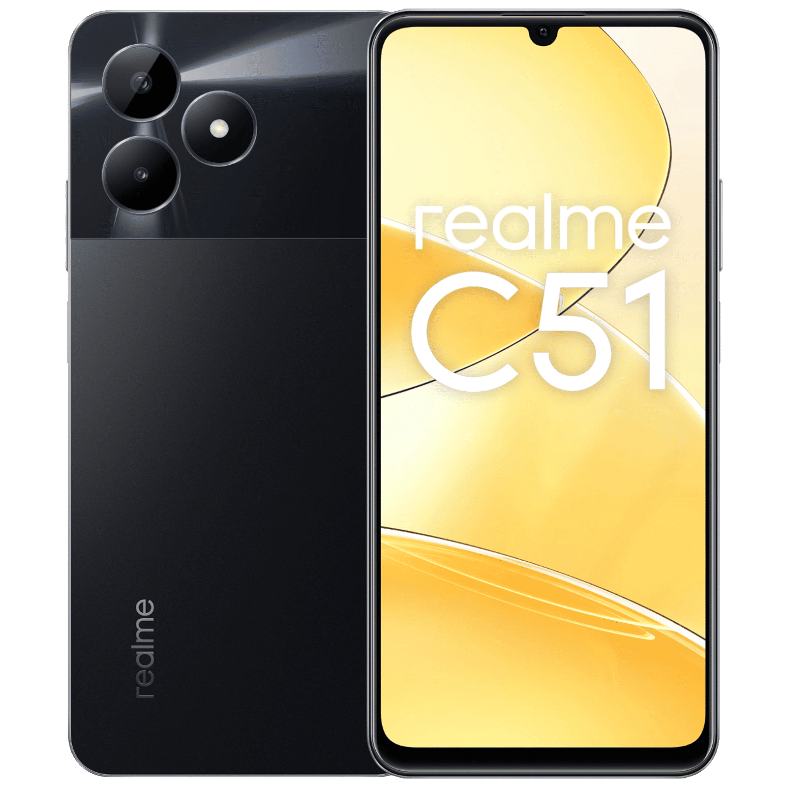 realme C51 (4GB RAM, 64GB, Carbon Black) realme C51 (4GB RAM, 64GB, Carbon Black)_1