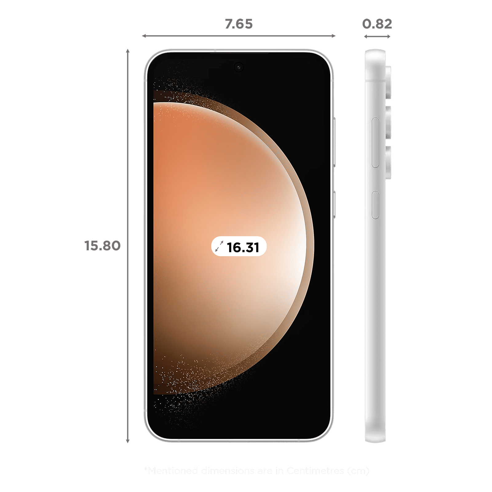 SAMSUNG Galaxy S23 FE 5G (8GB RAM, 256GB, Cream) SAMSUNG Galaxy S23 FE 5G (8GB RAM, 256GB, Cream)_2