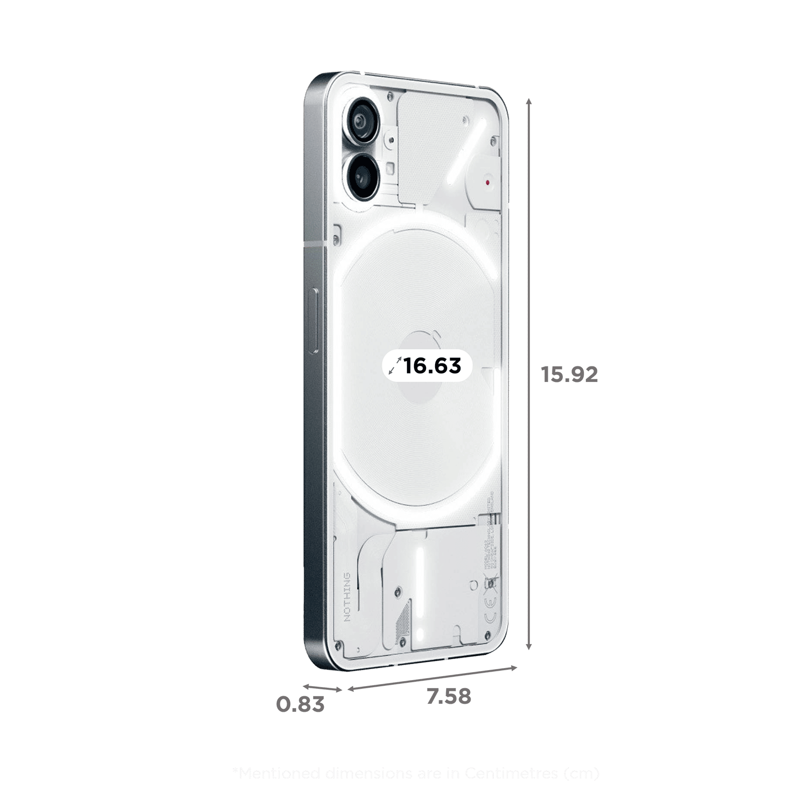 Nothing Phone 1 5G (12GB RAM, 256GB, White) _2