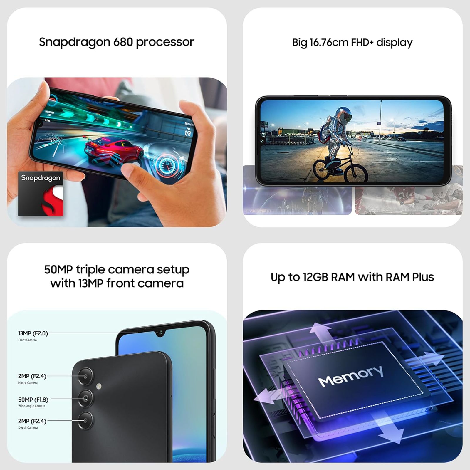 SAMSUNG Galaxy A05s (6GB RAM, 128GB, Black)_10
