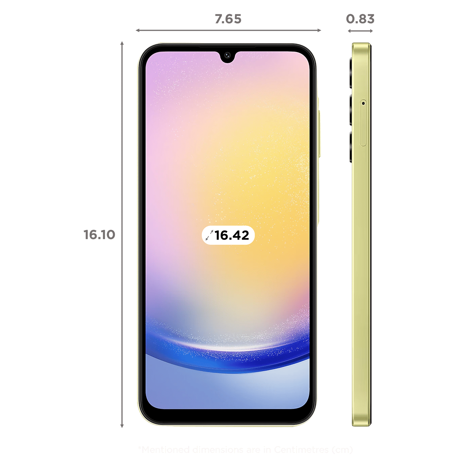 SAMSUNG Galaxy A25 5G (8GB RAM, 256GB, Yellow)_2