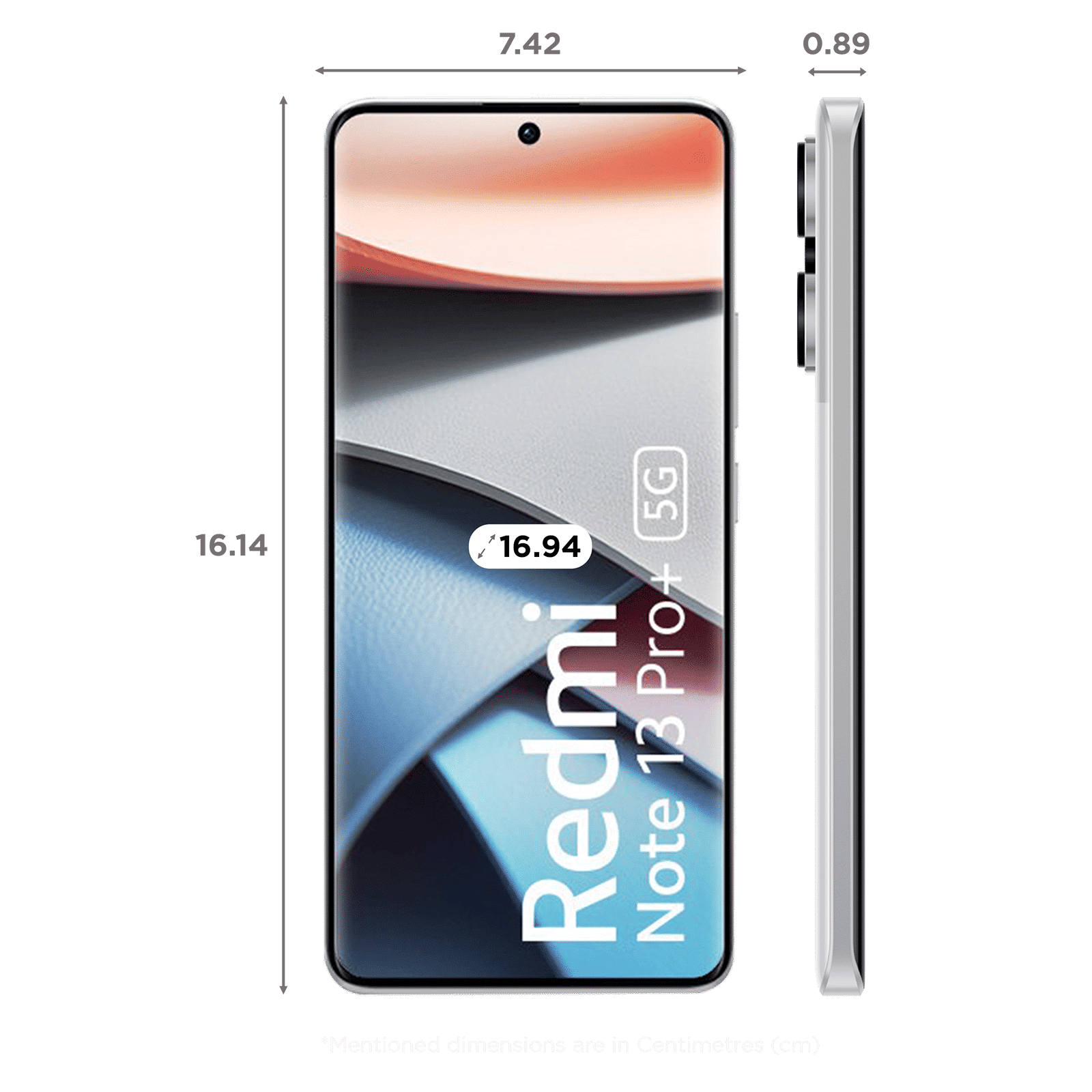 Redmi Note 13 Pro Plus 5G (12GB RAM, 256GB, Moonlight White)_2