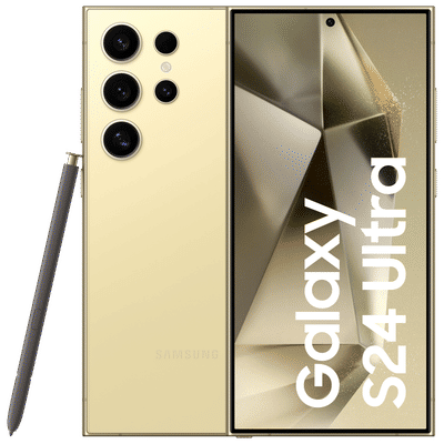 SAMSUNG Galaxy S24 Ultra 5G (12GB RAM, 256GB,
                  Titanium Yellow)
