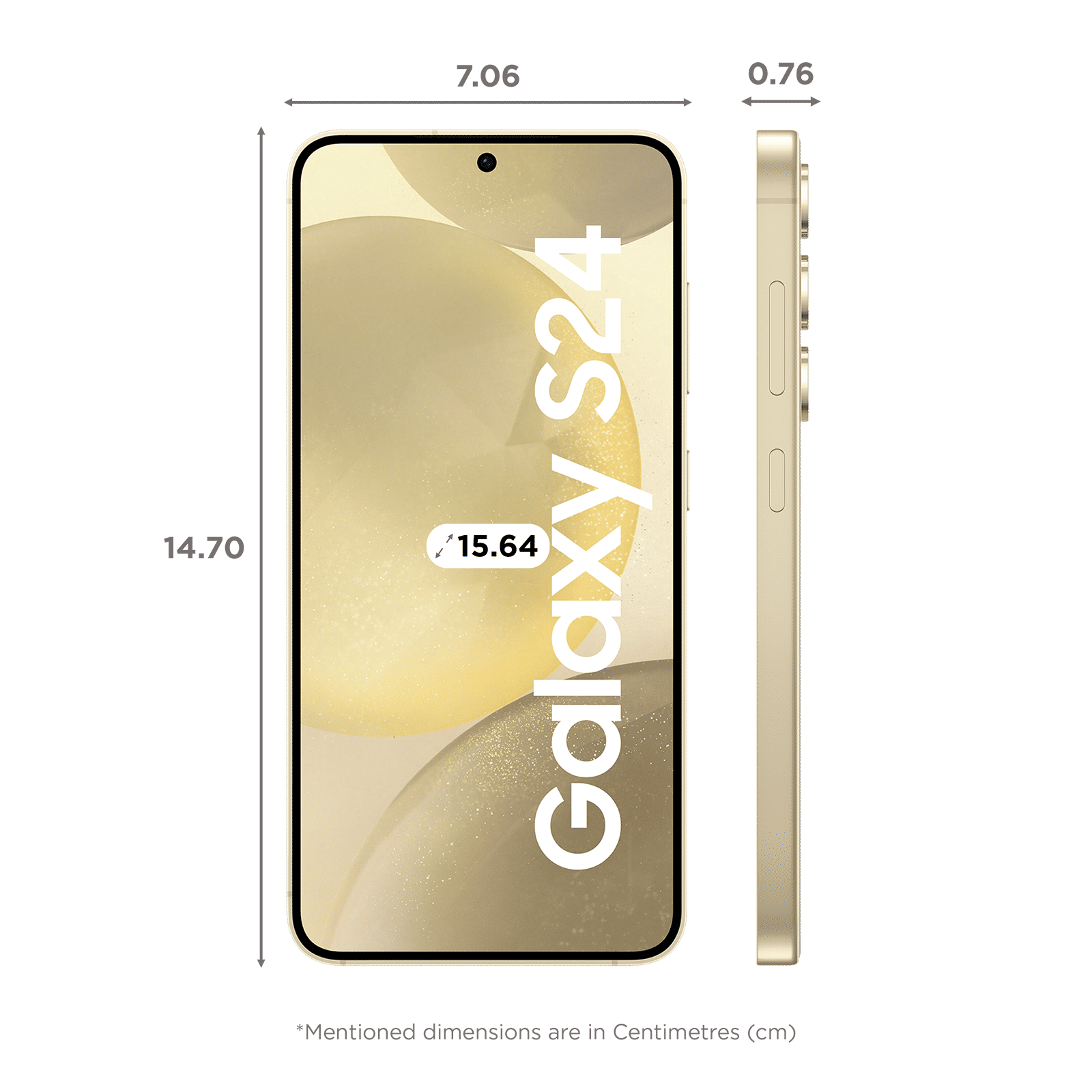 SAMSUNG Galaxy S24 5G (8GB RAM, 512GB, Amber Yellow)_2