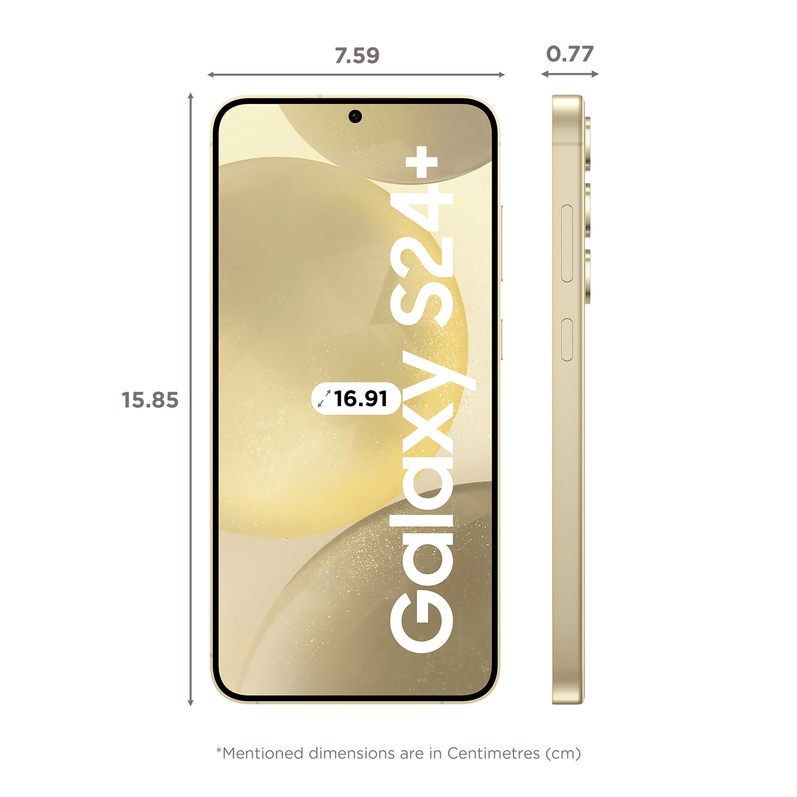 SAMSUNG Galaxy S24 Plus 5G (12GB RAM, 256GB, Amber Yellow) SAMSUNG Galaxy S24 Plus 5G (12GB RAM, 256GB, Amber Yellow)_2