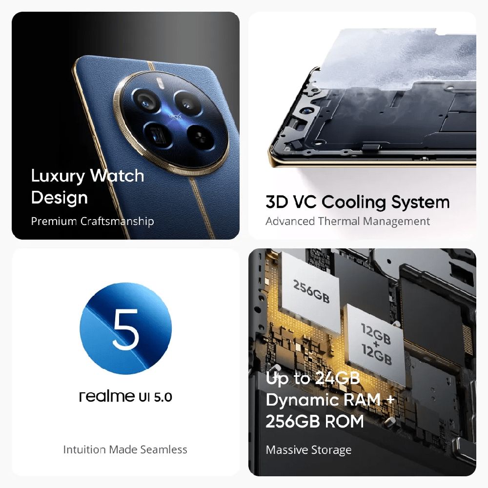 realme 12 Pro+ 5G (8GB RAM, 128GB, Navigator Beige) realme 12 Pro+ 5G (8GB RAM, 128GB, Navigator Beige)_8