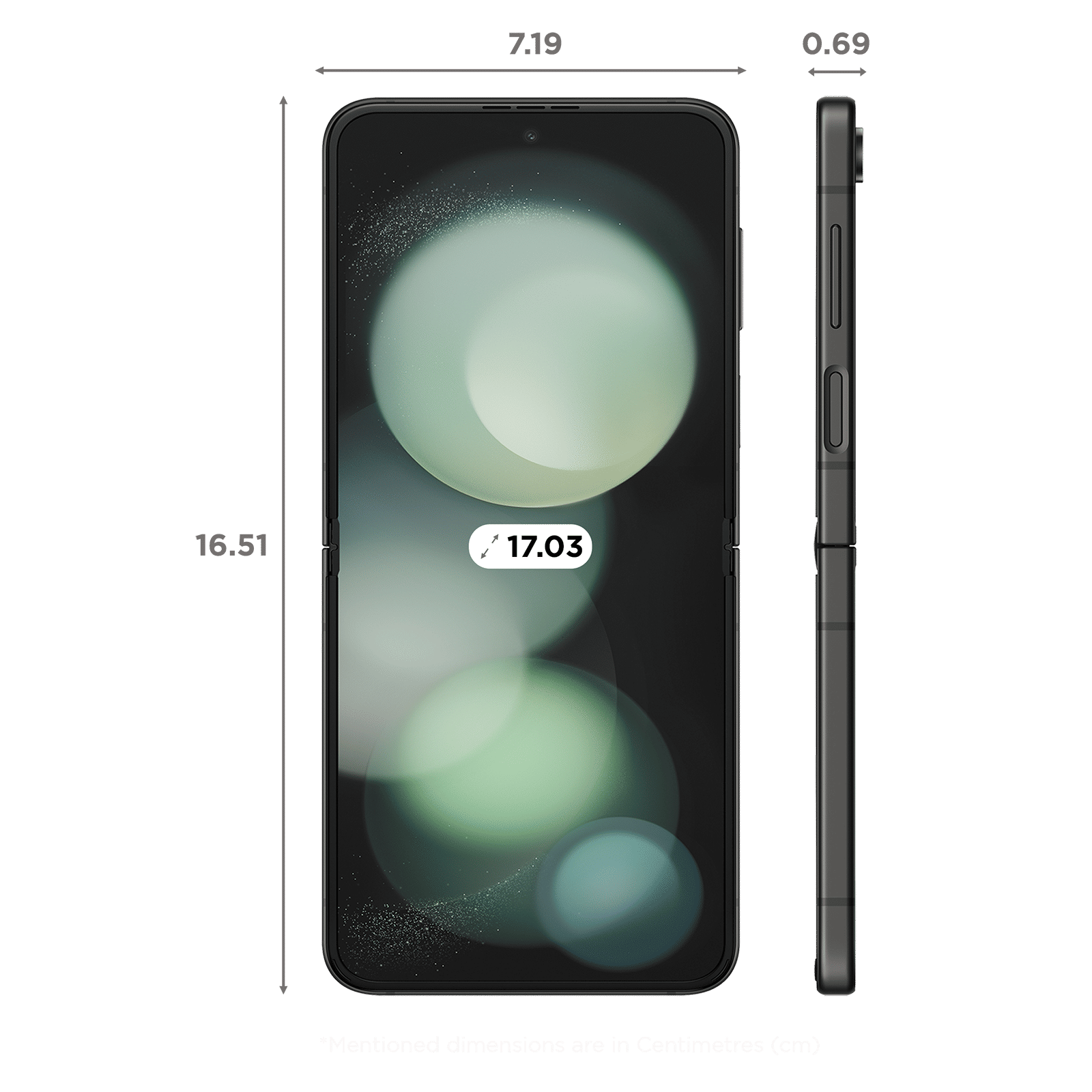 SAMSUNG Galaxy Z Flip5 5G (8GB RAM, 256GB, Green) SAMSUNG Galaxy Z Flip5 5G (8GB RAM, 256GB, Green)_2