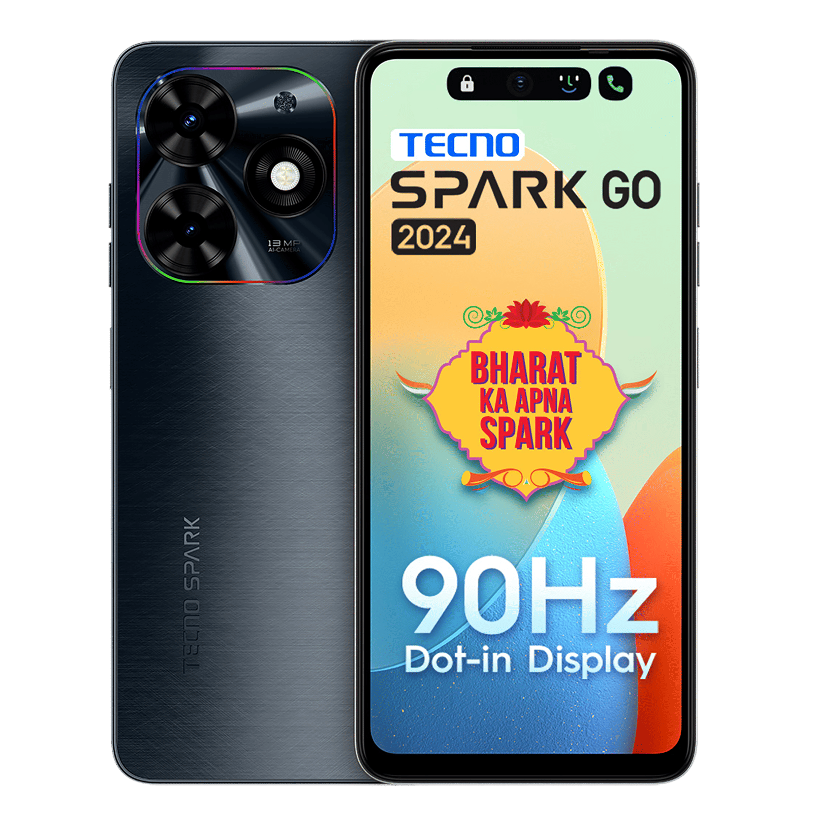 TECNO Spark Go 2024 (3GB RAM, 64GB, Gravity Black) TECNO Spark Go 2024 (3GB RAM, 64GB, Gravity Black)_1