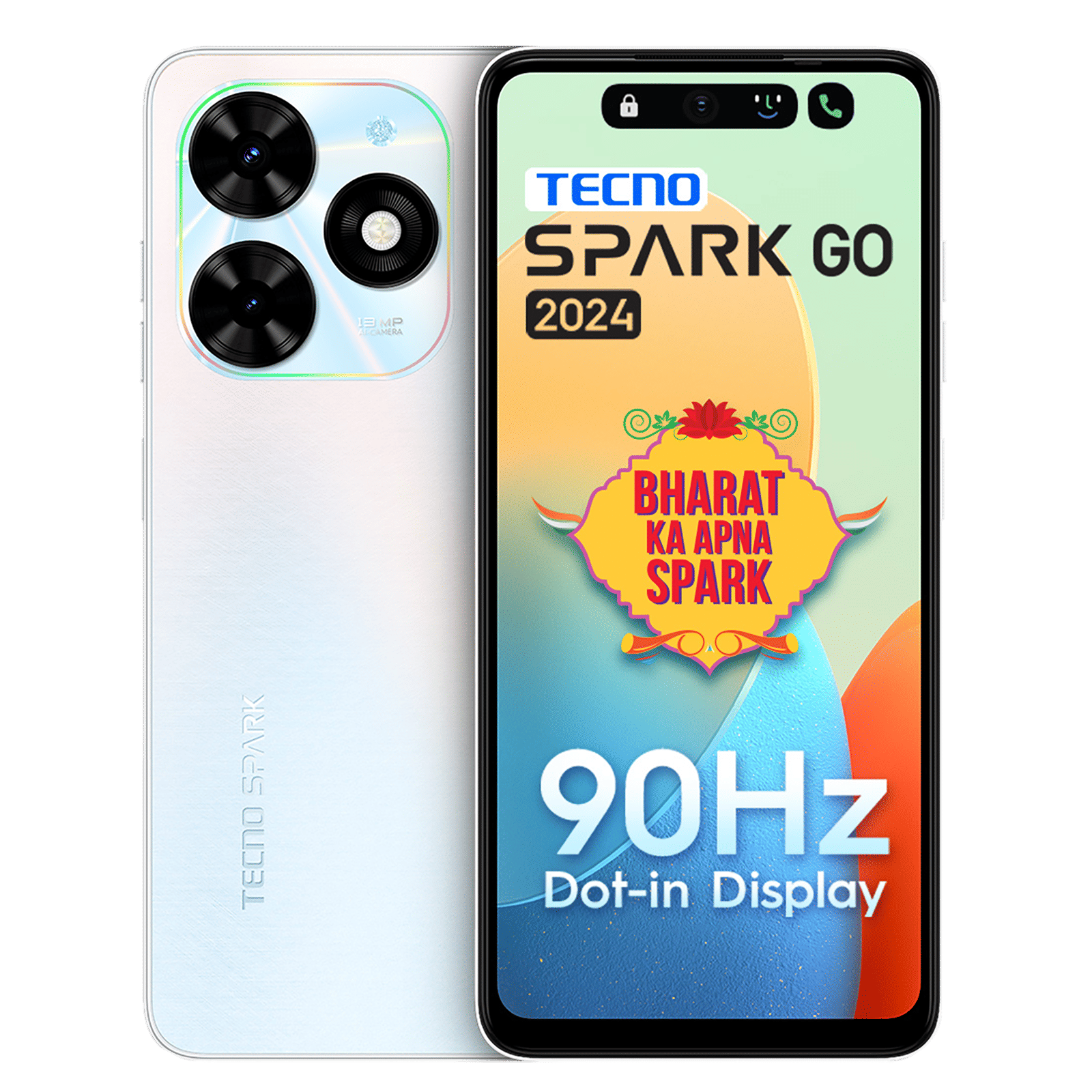 TECNO Spark Go 2024 (3GB RAM, 64GB, Mystery White) TECNO Spark Go 2024 (3GB RAM, 64GB, Mystery White)_1